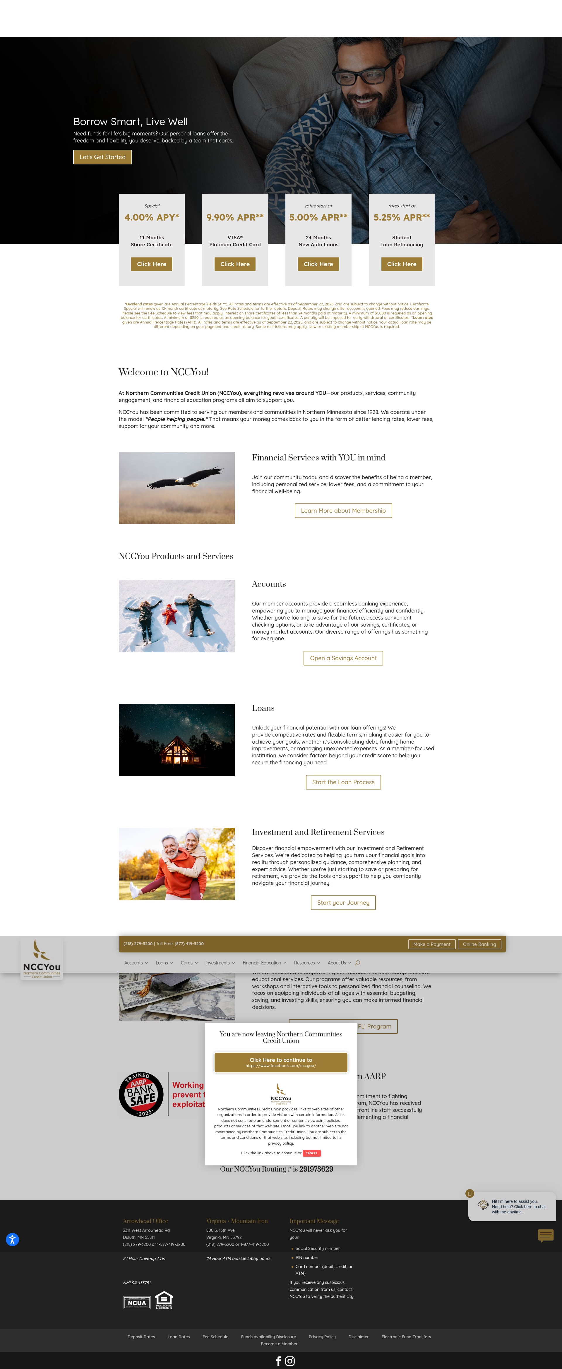 Screenshot of nccyou.com