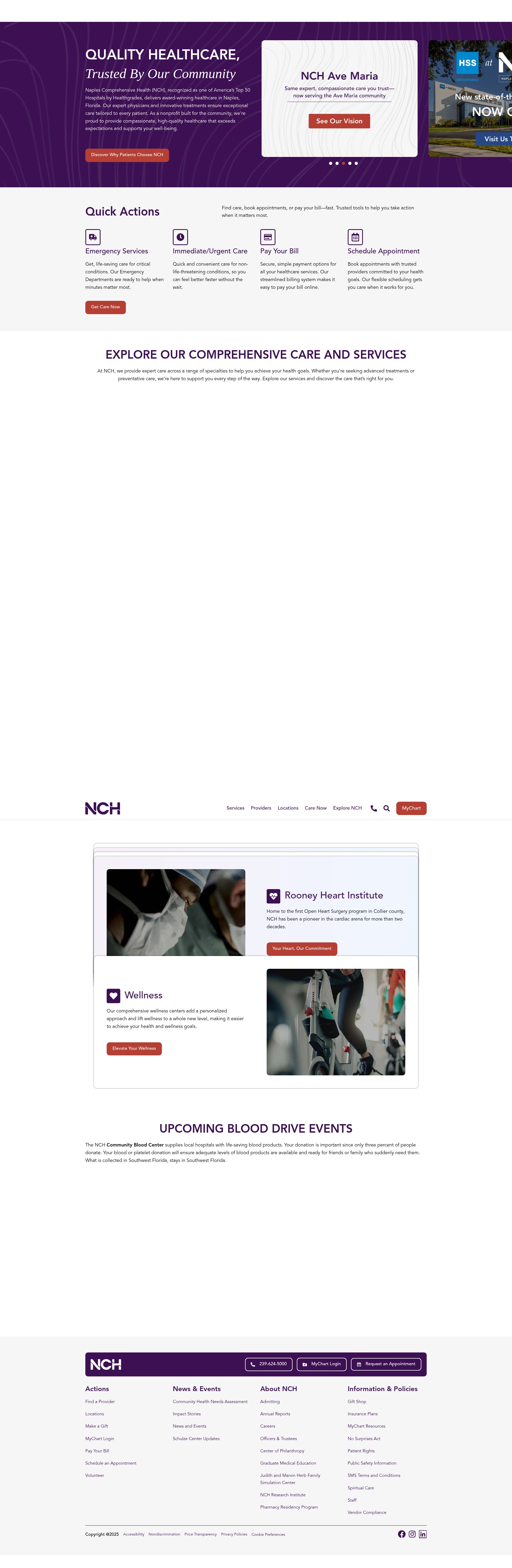 Screenshot of nchmd.org