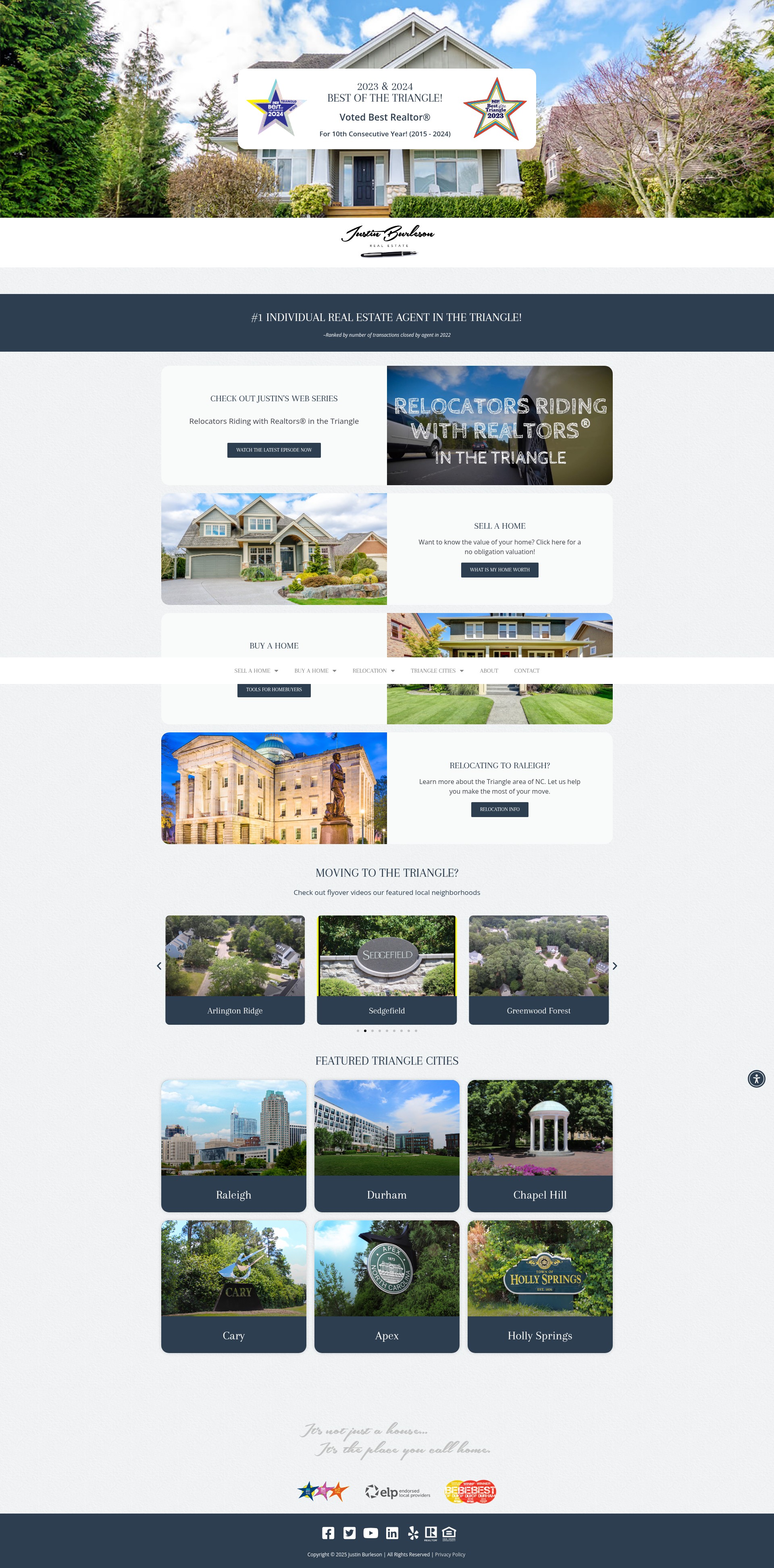 Screenshot of nchouse2home.com