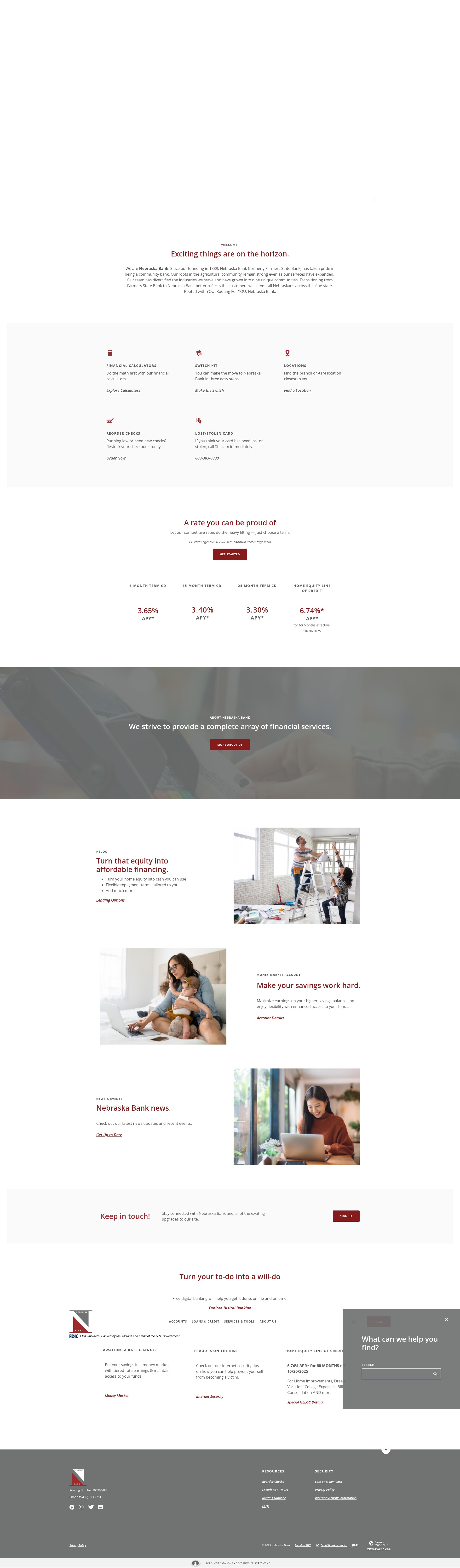Screenshot of ne.bank
