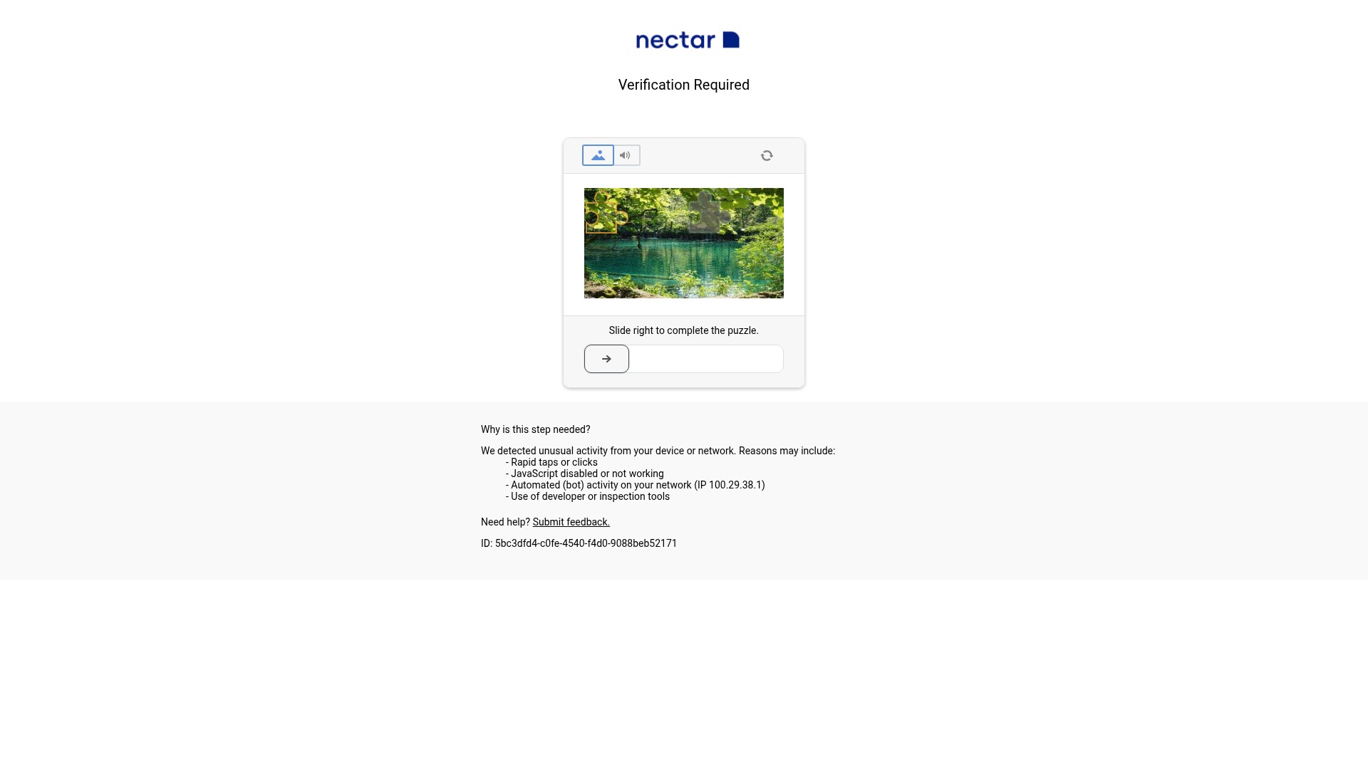 Screenshot of nectarsleep.com