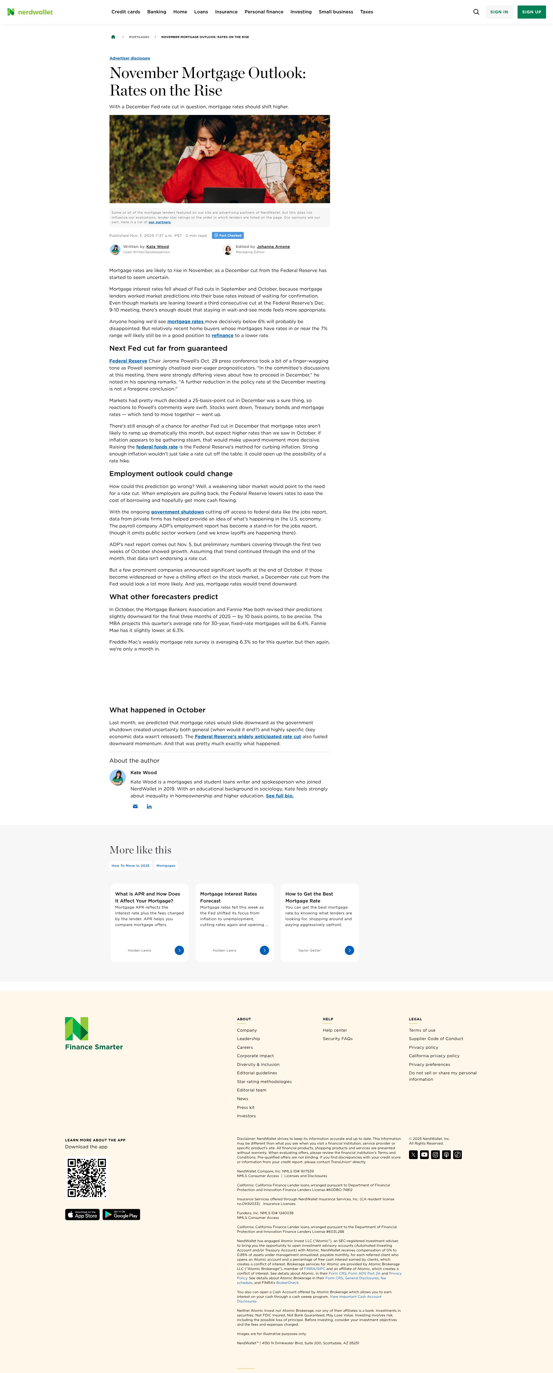 Screenshot of nerdwallet.com