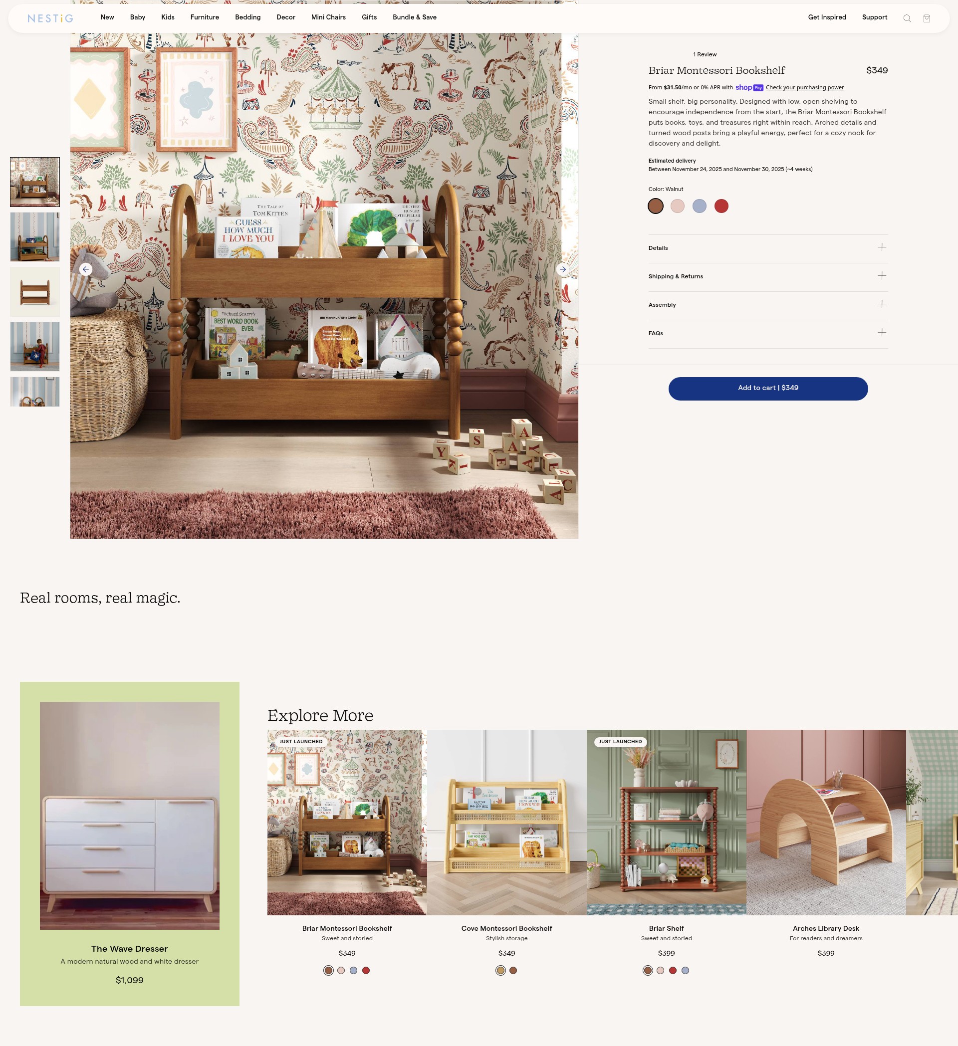 Screenshot of nestig.com