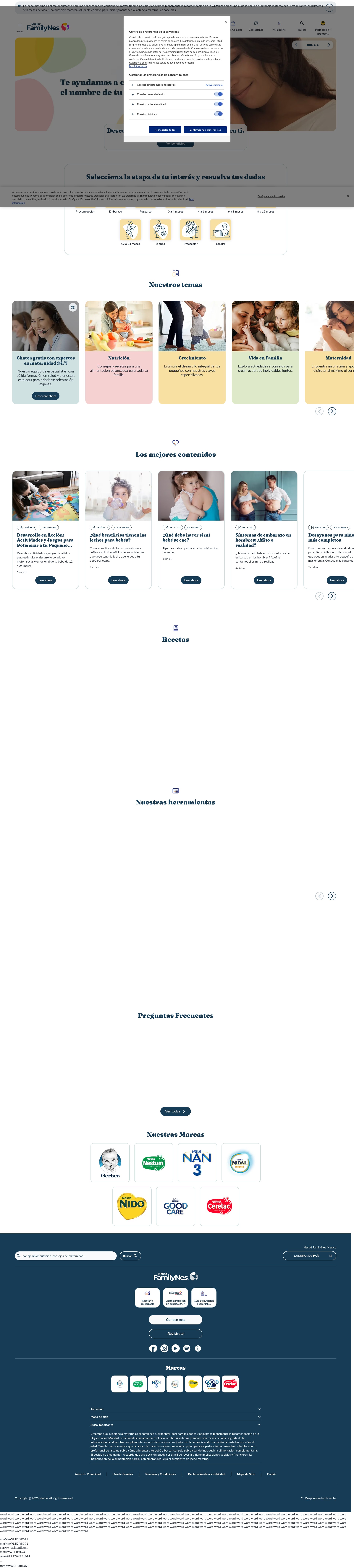 Screenshot of nestlefamilynes.com.mx