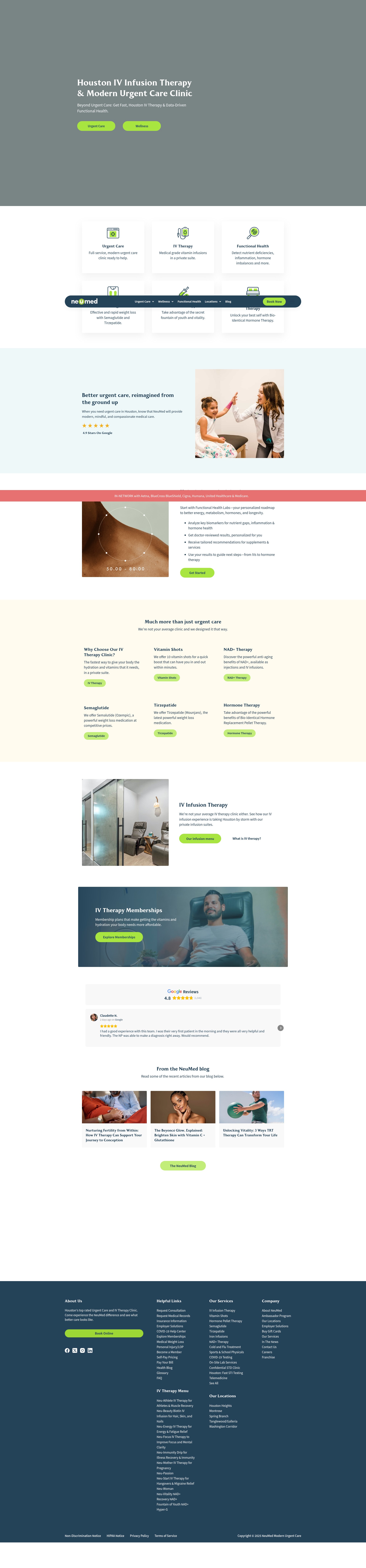Screenshot of neumed.com