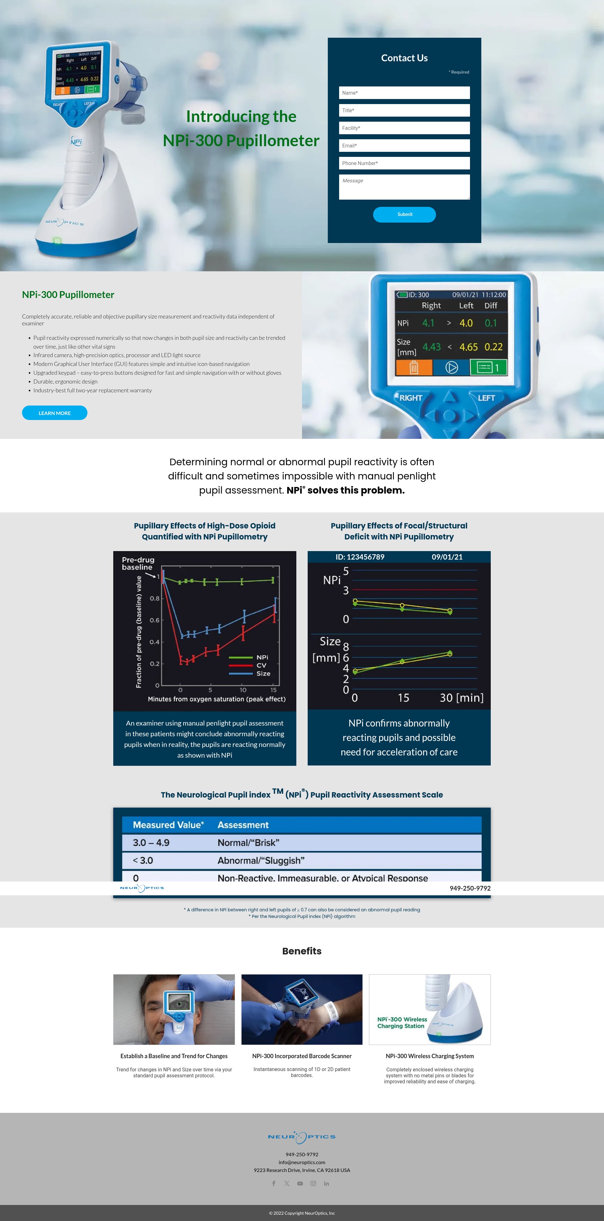 Screenshot of neuropticsacep.mvinc.net