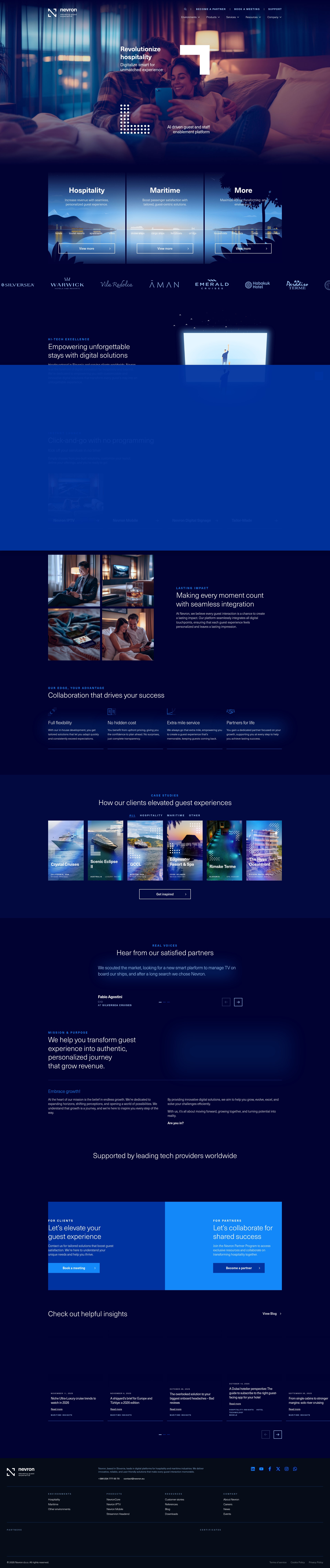 Screenshot of nevron.co