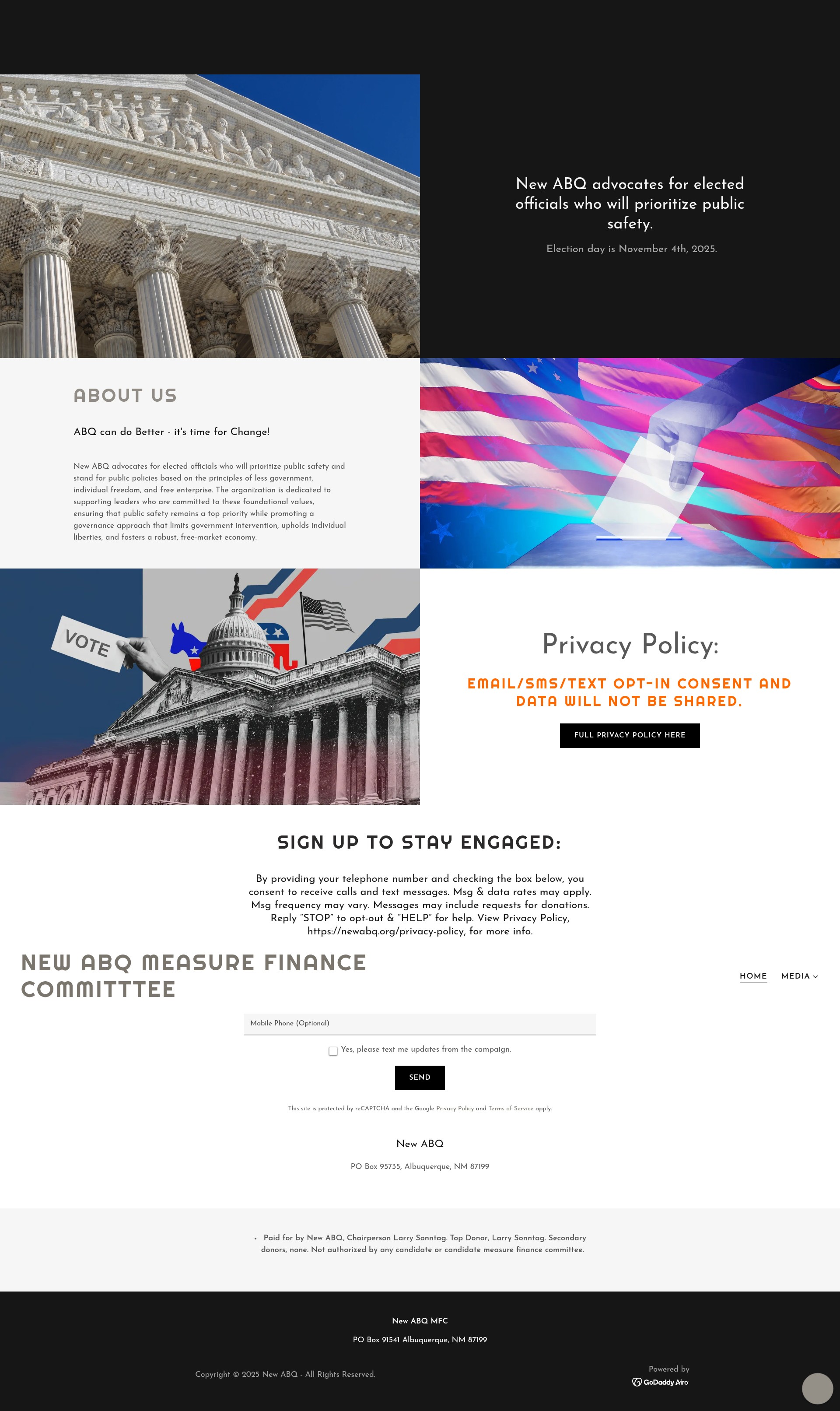 Screenshot of newabq.org