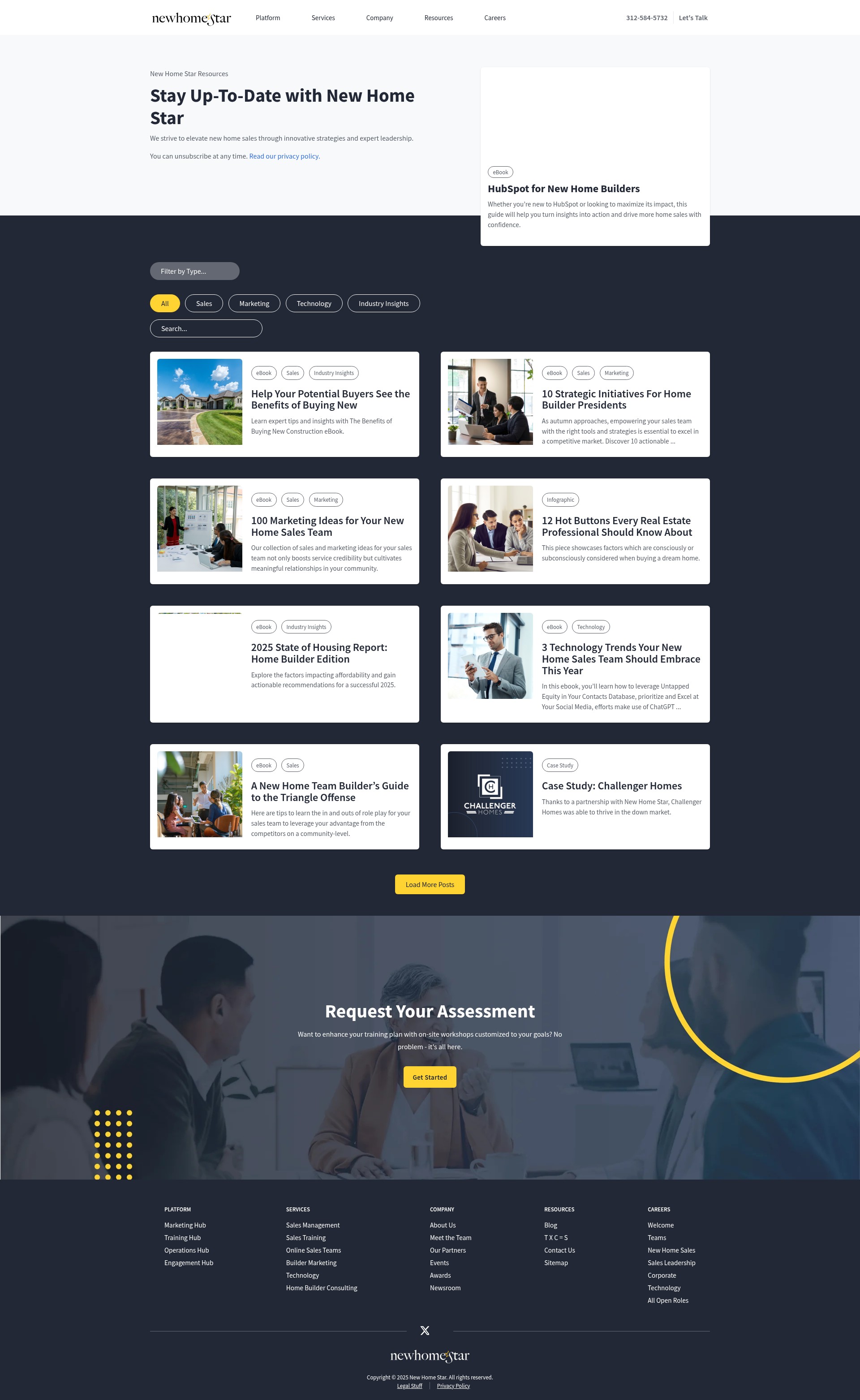 Screenshot of newhomestar.com