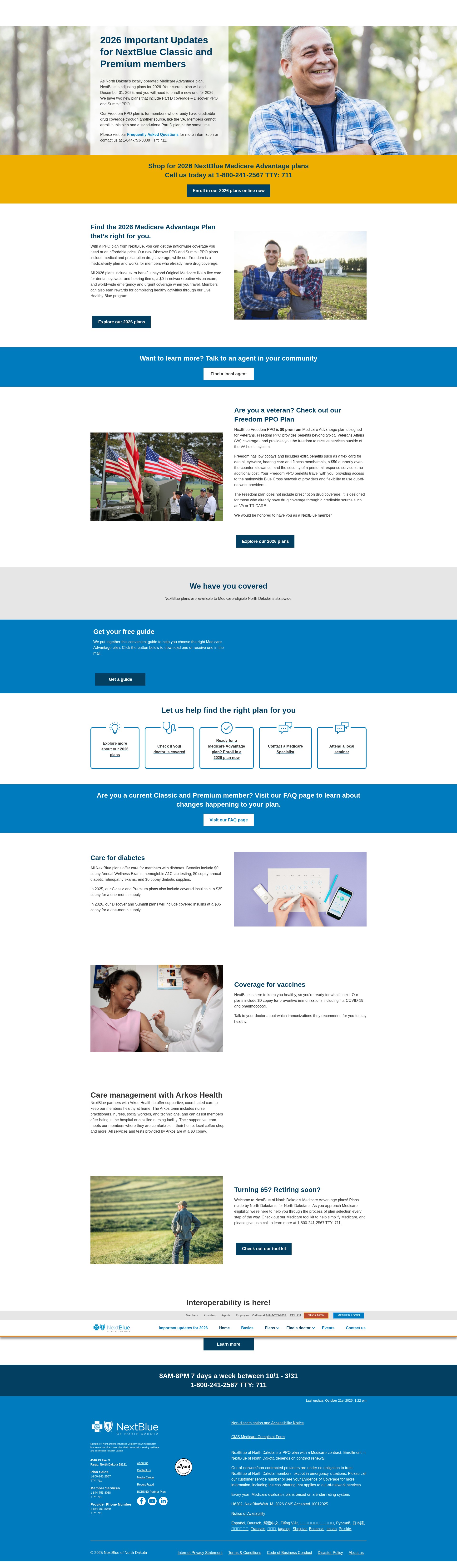 Screenshot of nextbluend.com