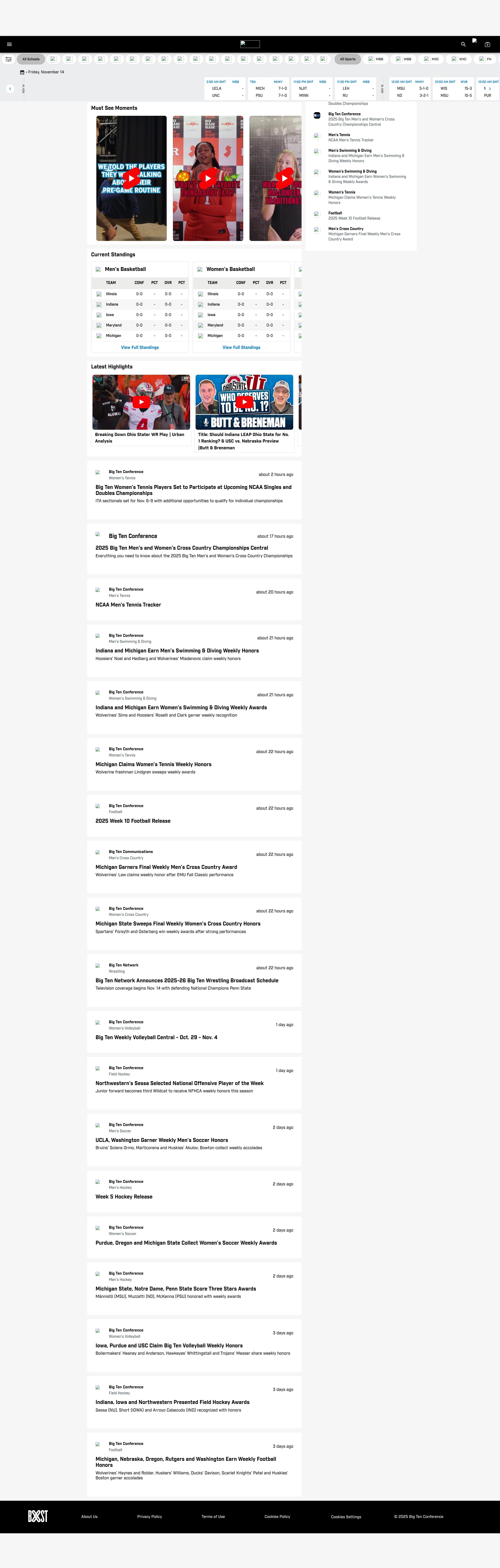 Screenshot of nextgen.bigten.org