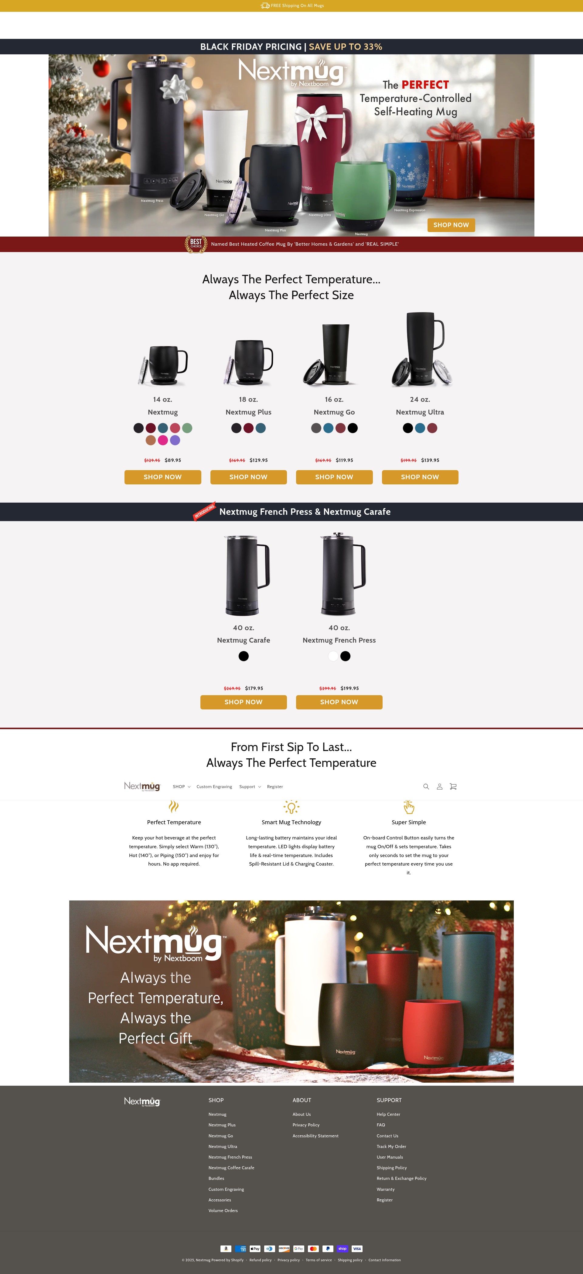 Screenshot of nextmug.com