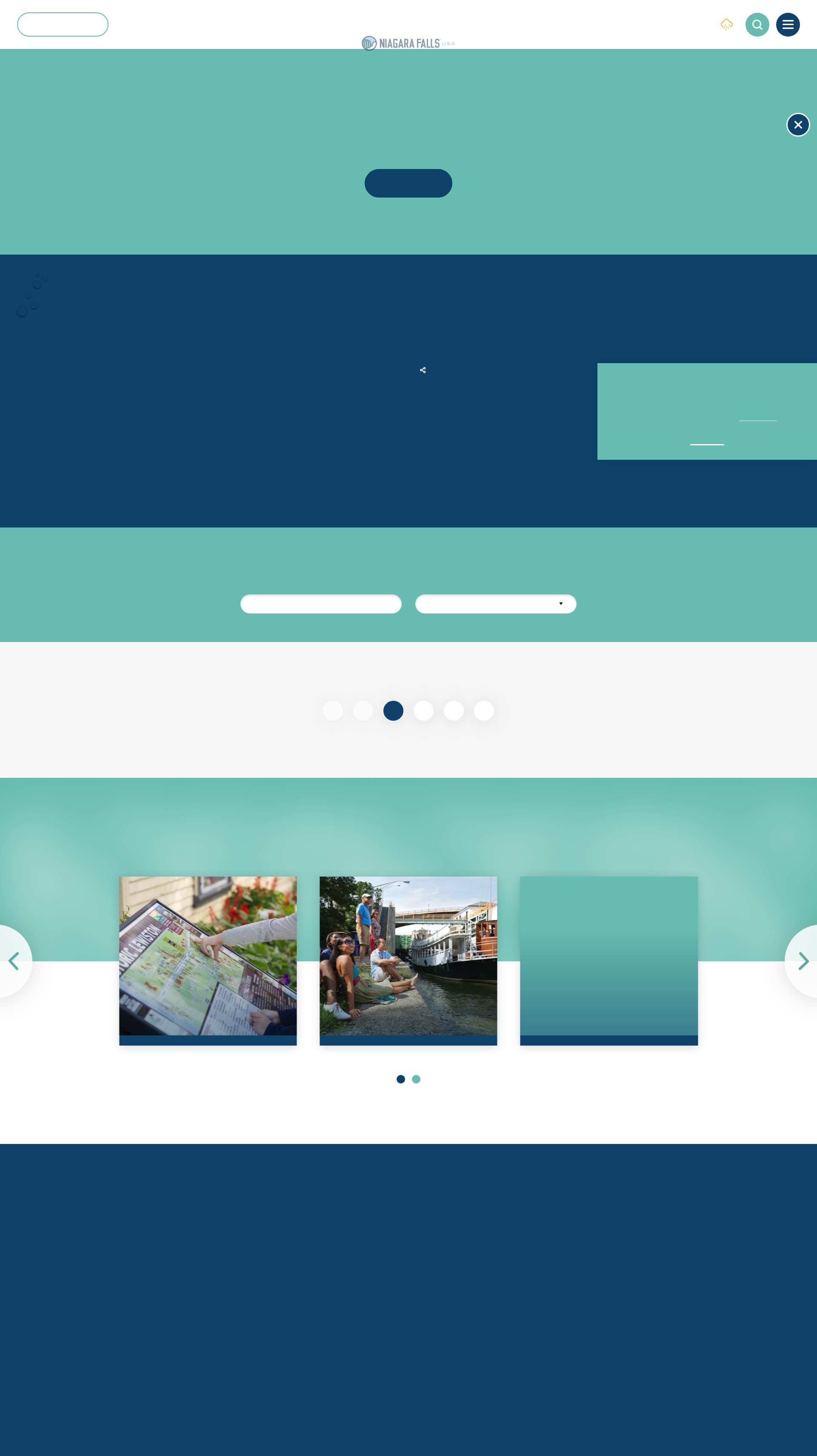 Screenshot of niagarafallsusa.com