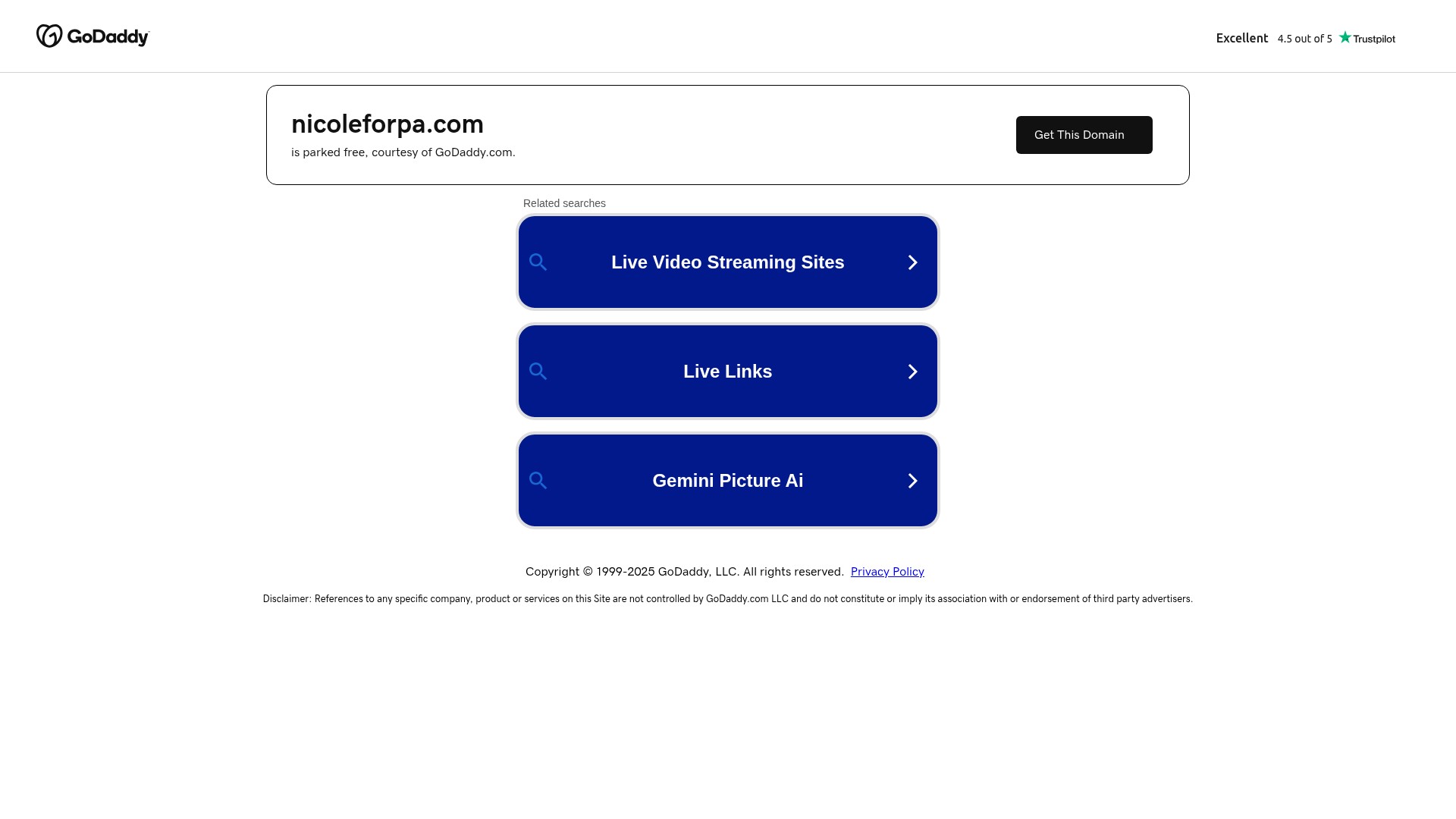 Screenshot of nicoleforpa.com