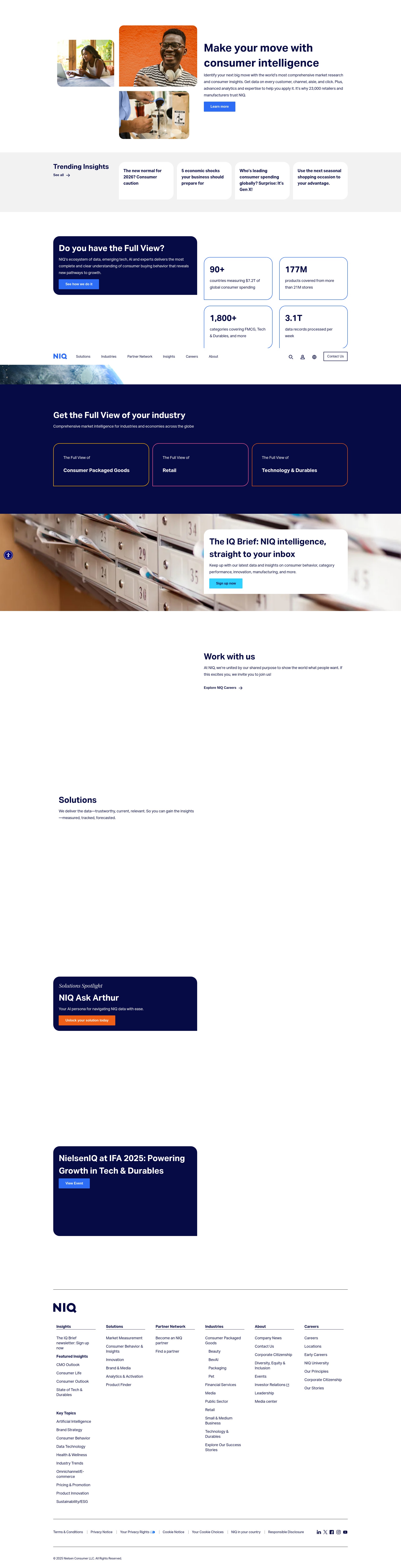 Screenshot of nielseniq.com