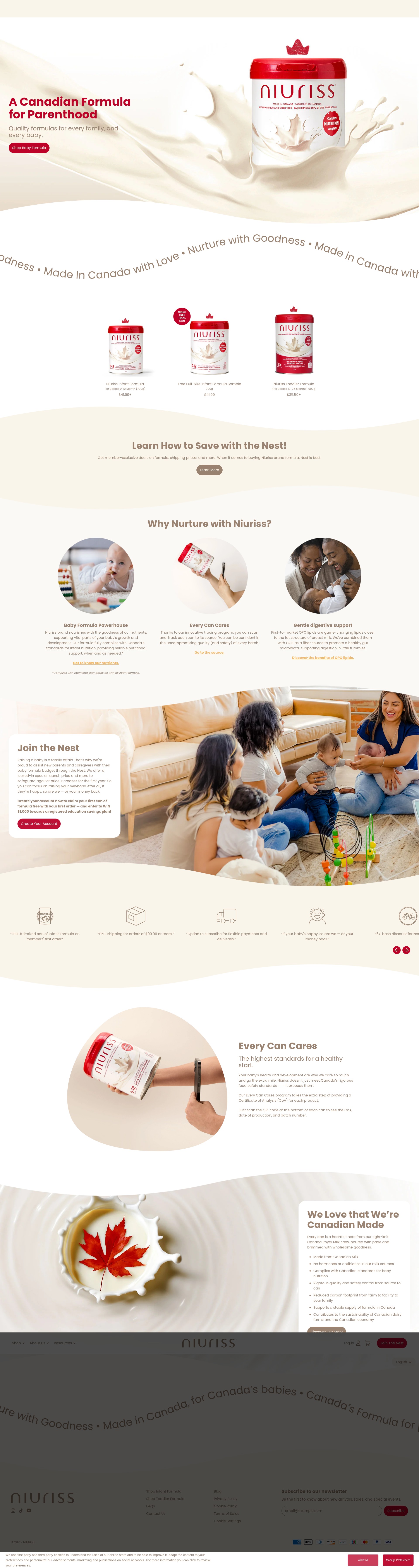 Screenshot of niuriss.com