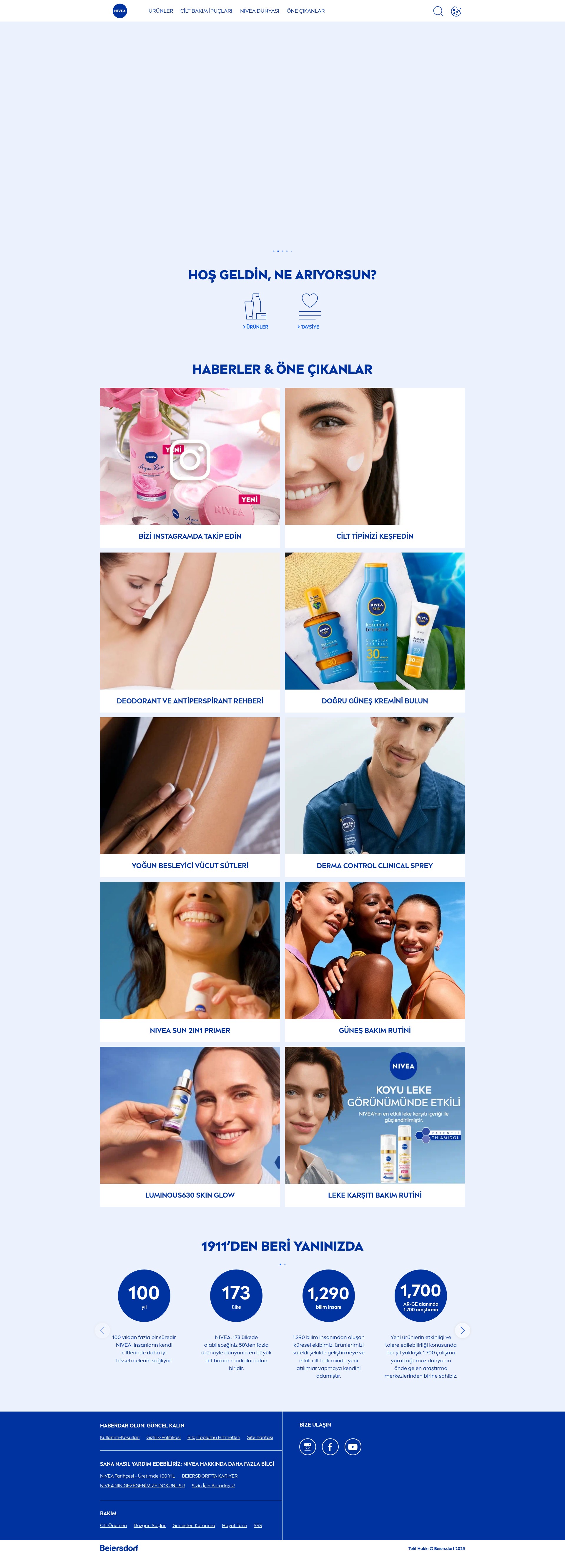 Screenshot of nivea.com.tr