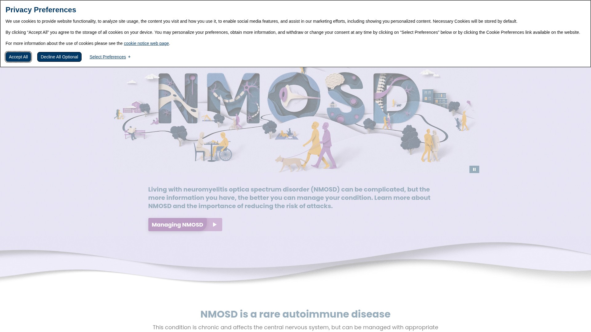 Screenshot of nmosd.com