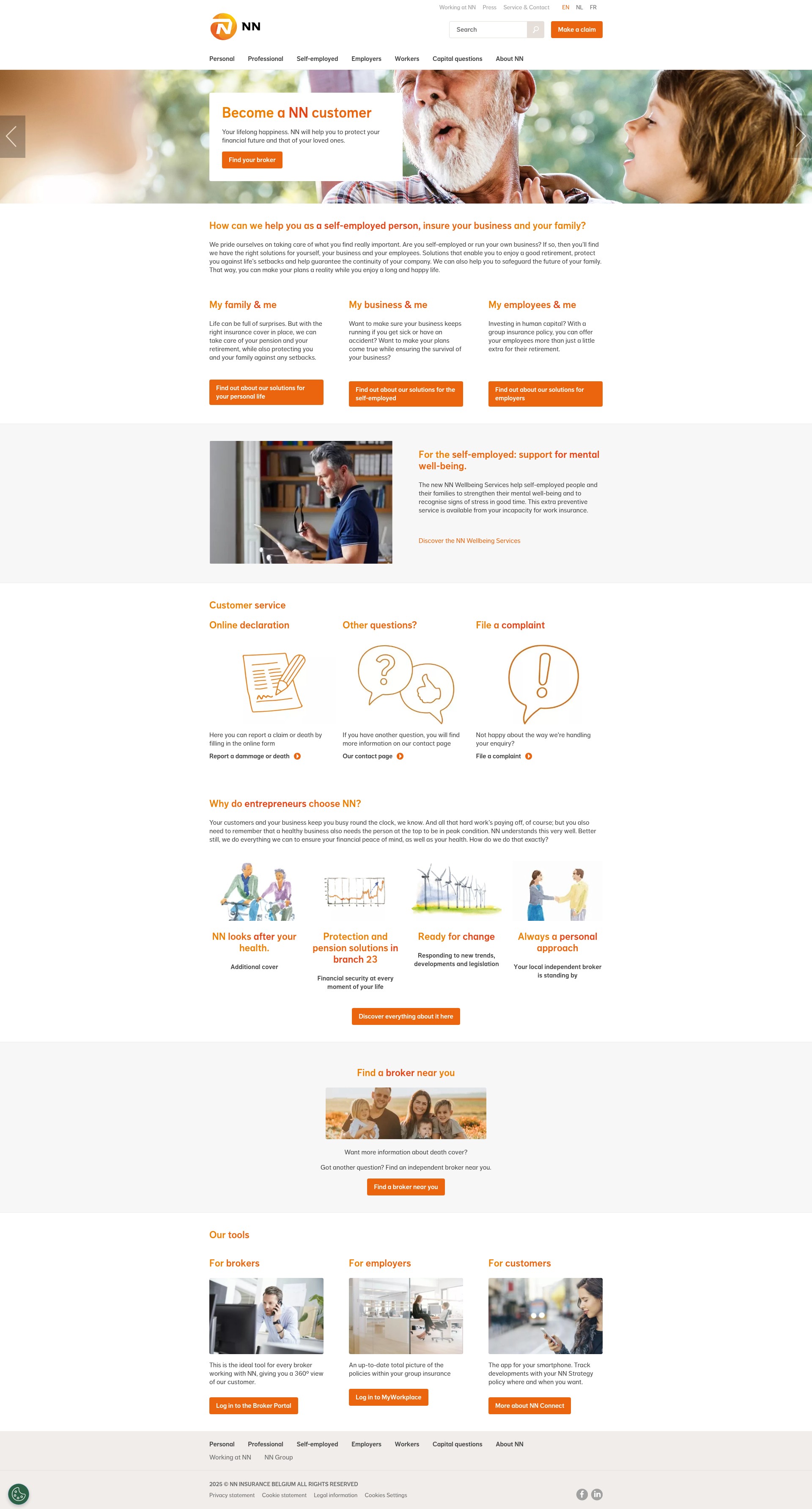Screenshot of nn.be