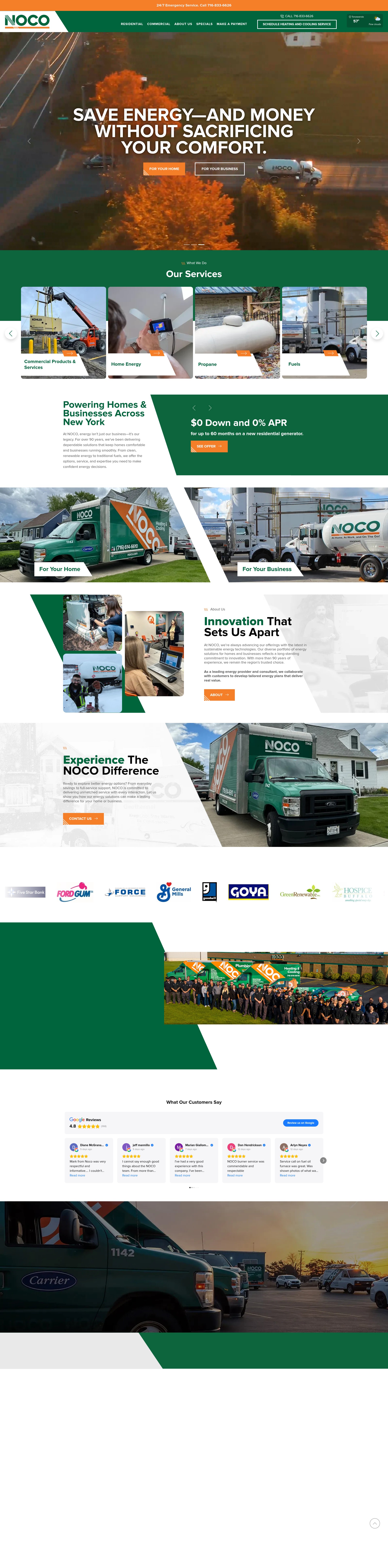 Screenshot of noco.com