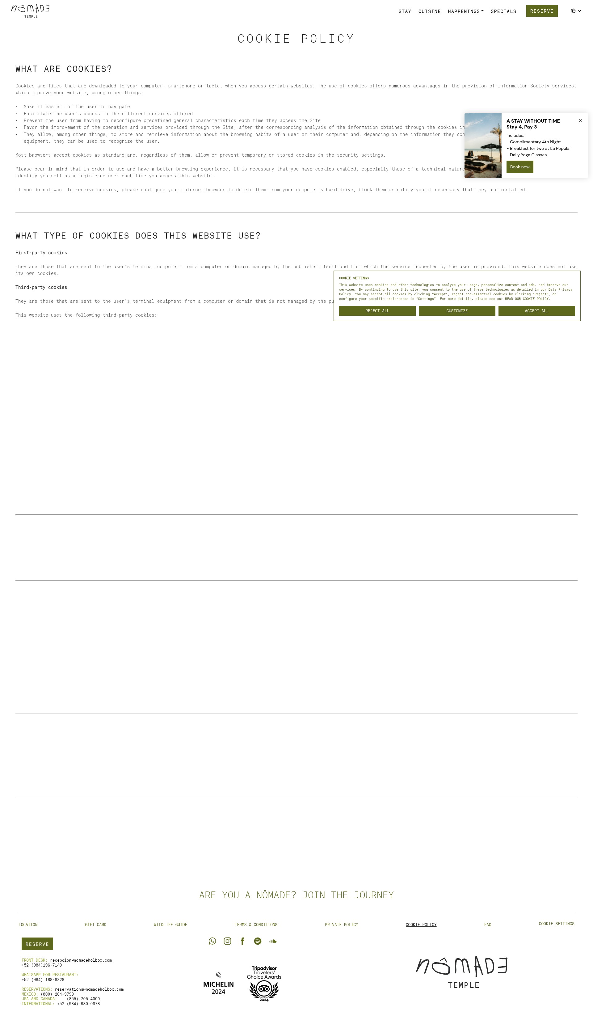 Screenshot of nomadeholbox.com