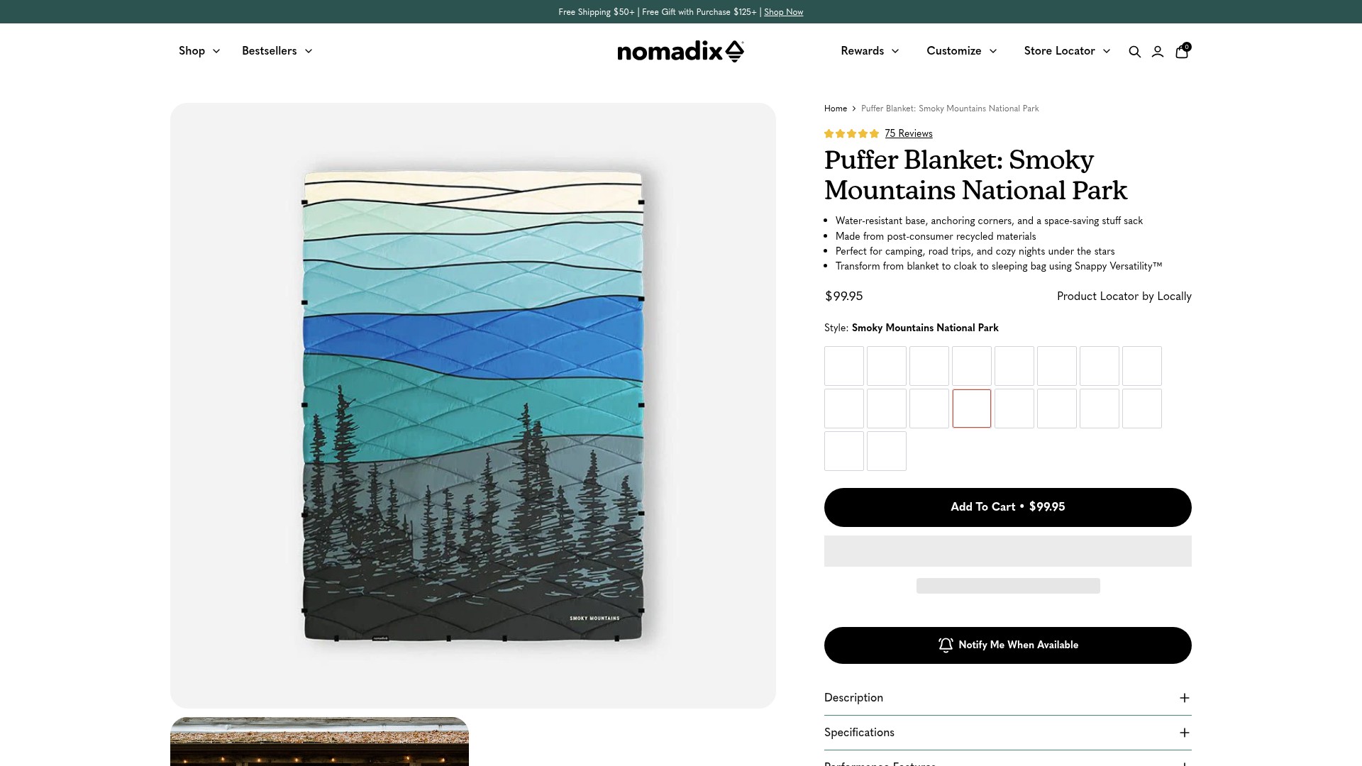 Screenshot of nomadix.co