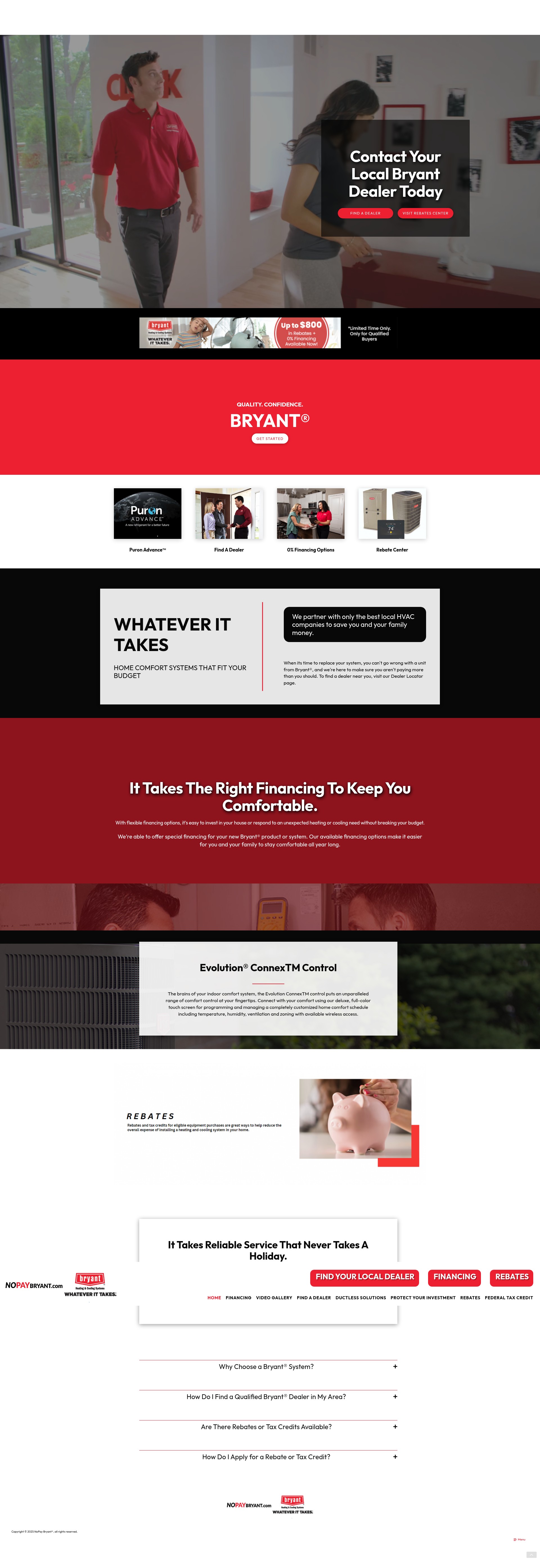 Screenshot of nopaybryant.com
