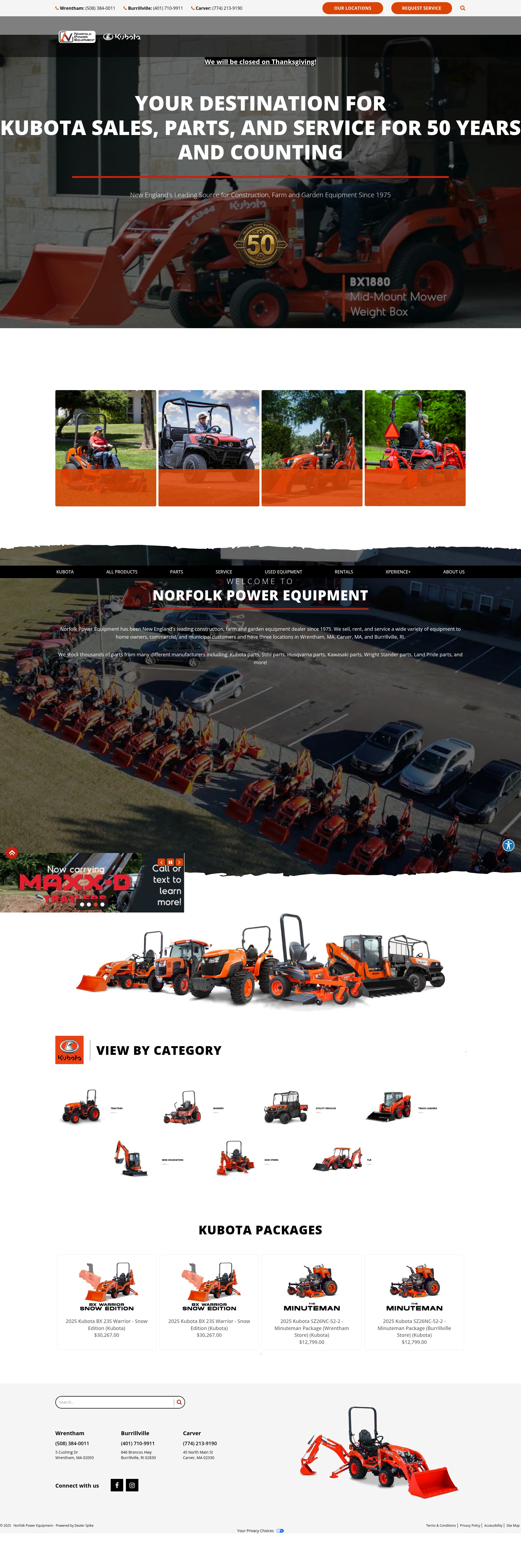 Screenshot of norfolkpower.com