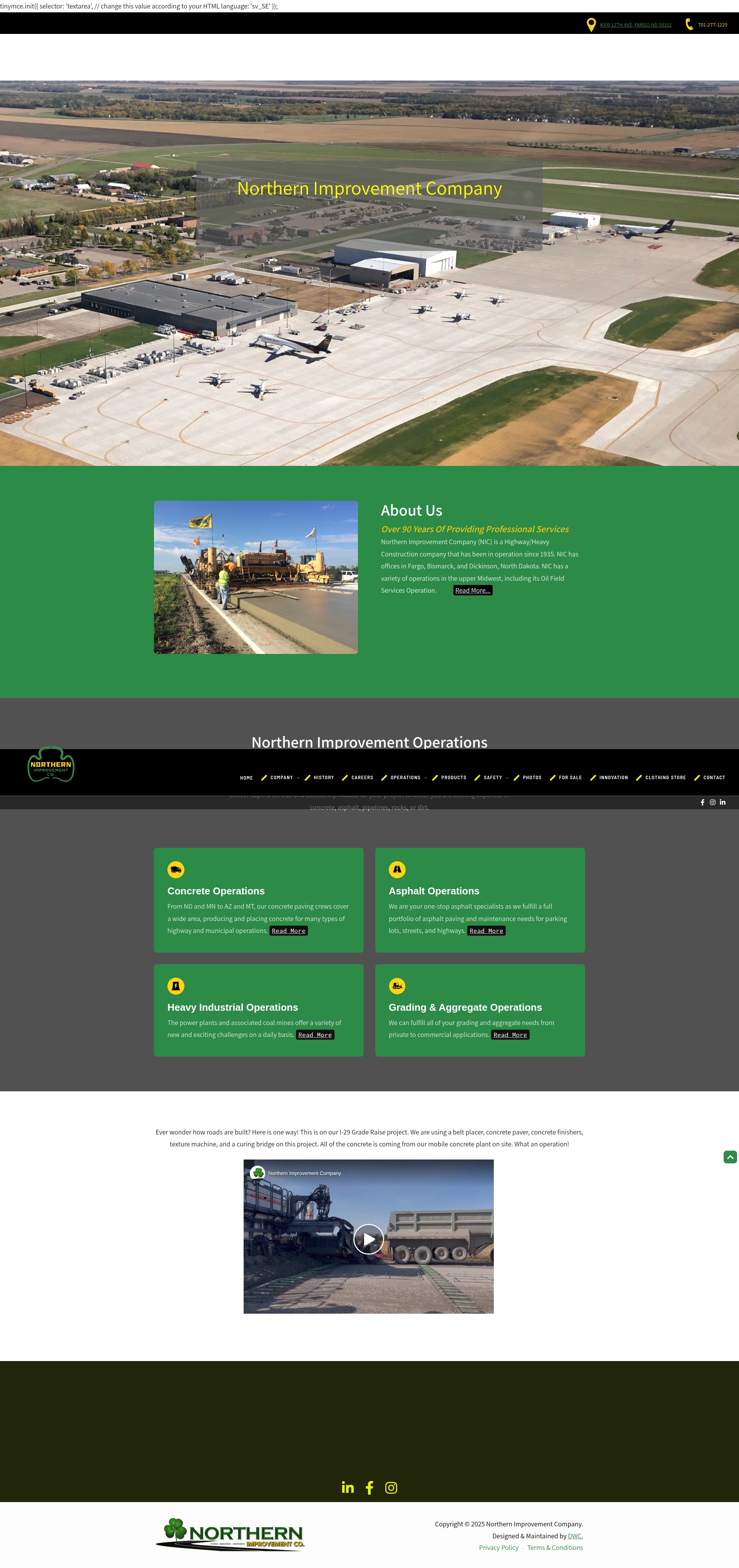 Screenshot of northernimprovement.com