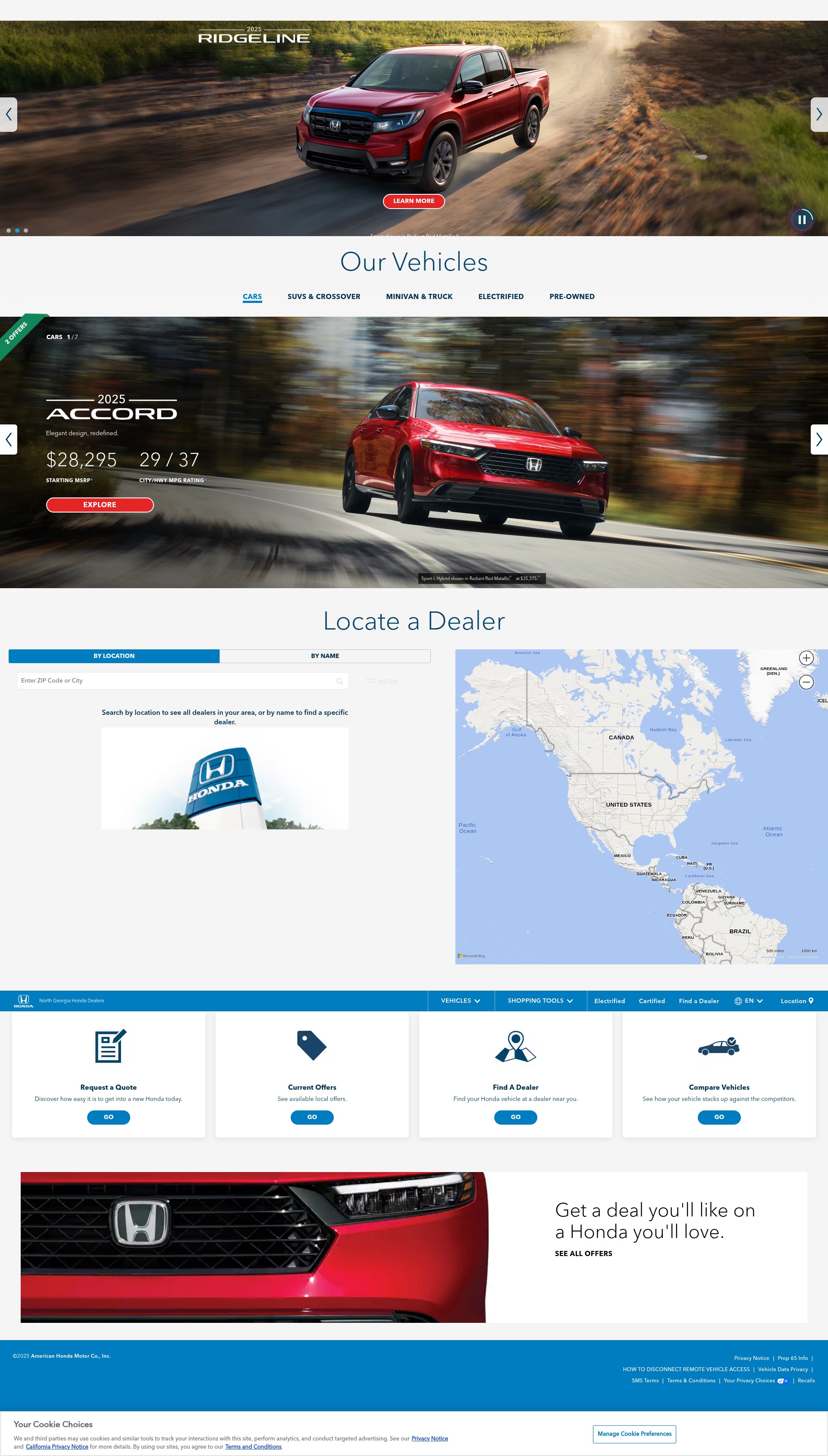 Screenshot of northgeorgia.hondadealers.com