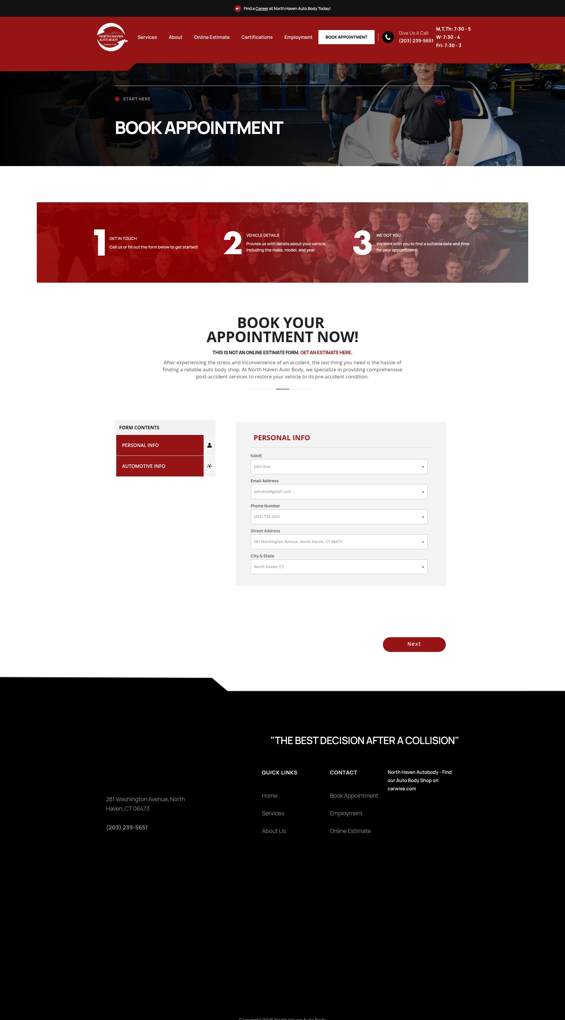 Screenshot of northhavenab.com
