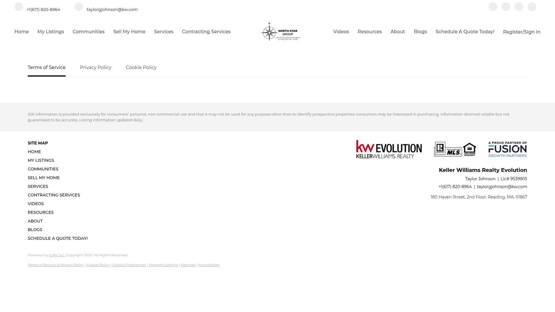 Screenshot of northstargroupboston.com