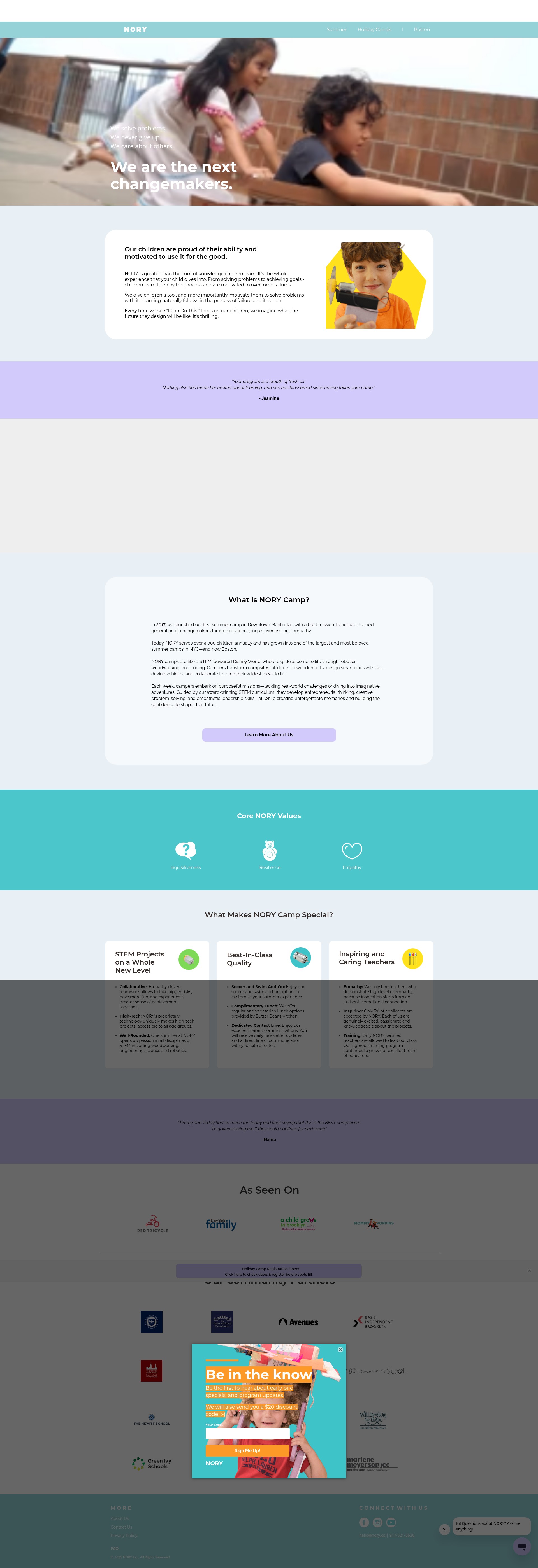 Screenshot of nory.co