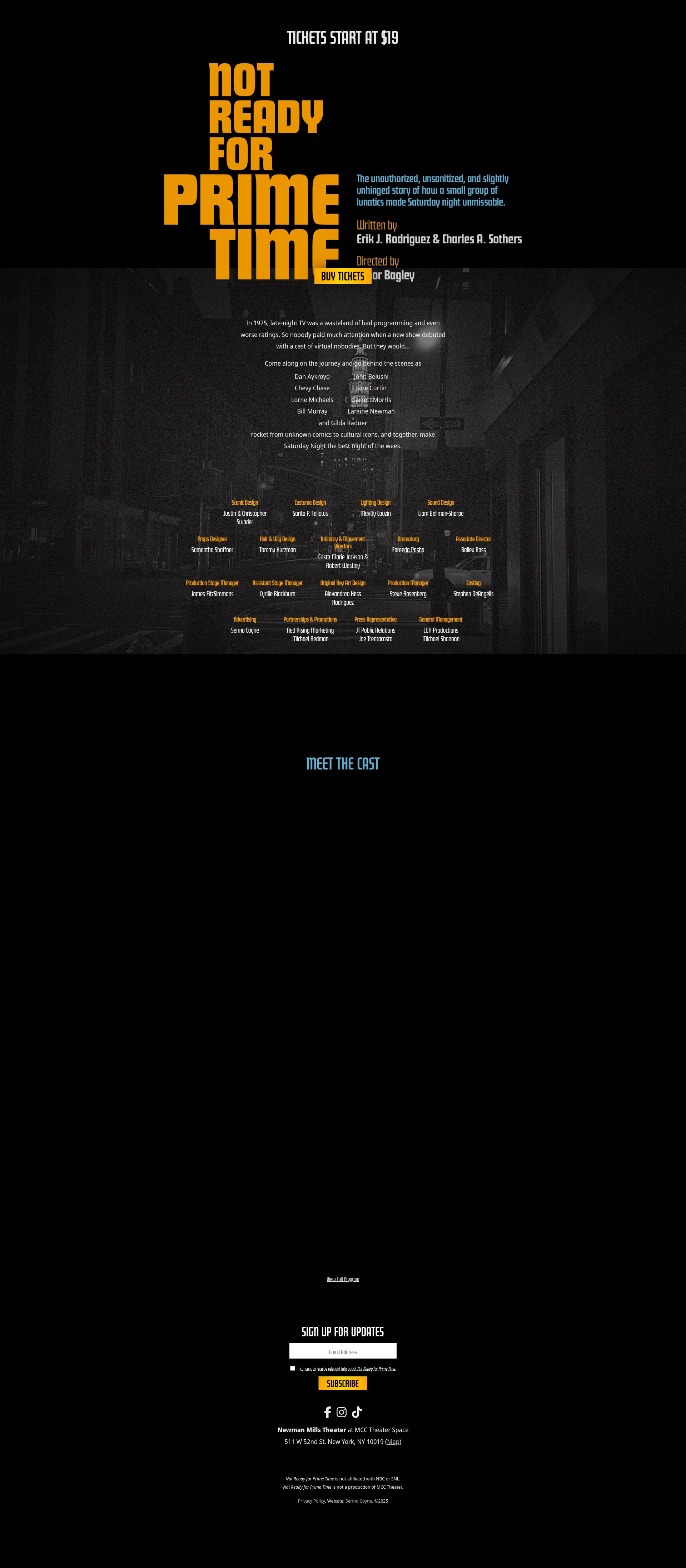 Screenshot of notreadyforprimetimeplay.com