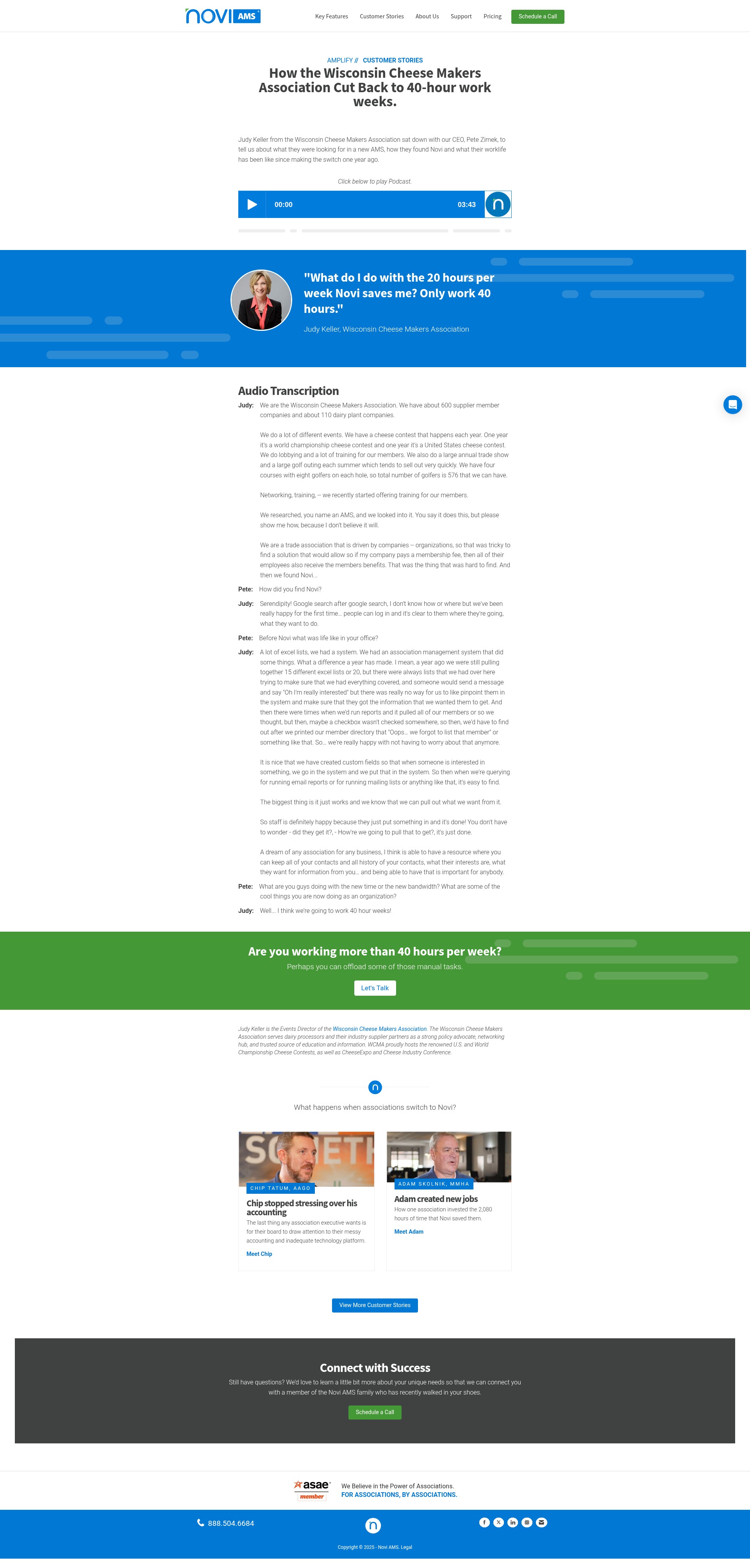 Screenshot of noviams.com