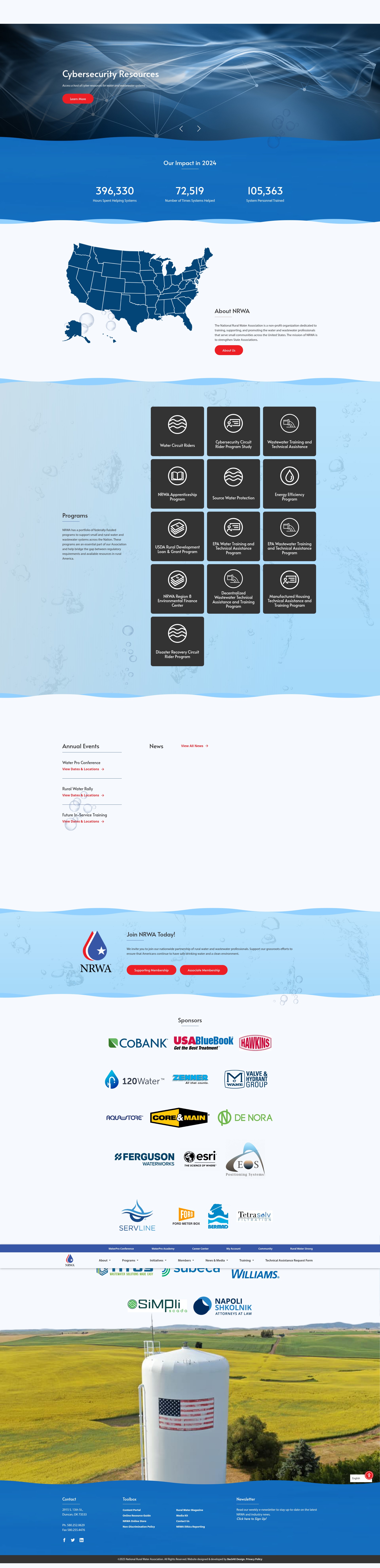 Screenshot of nrwa.org
