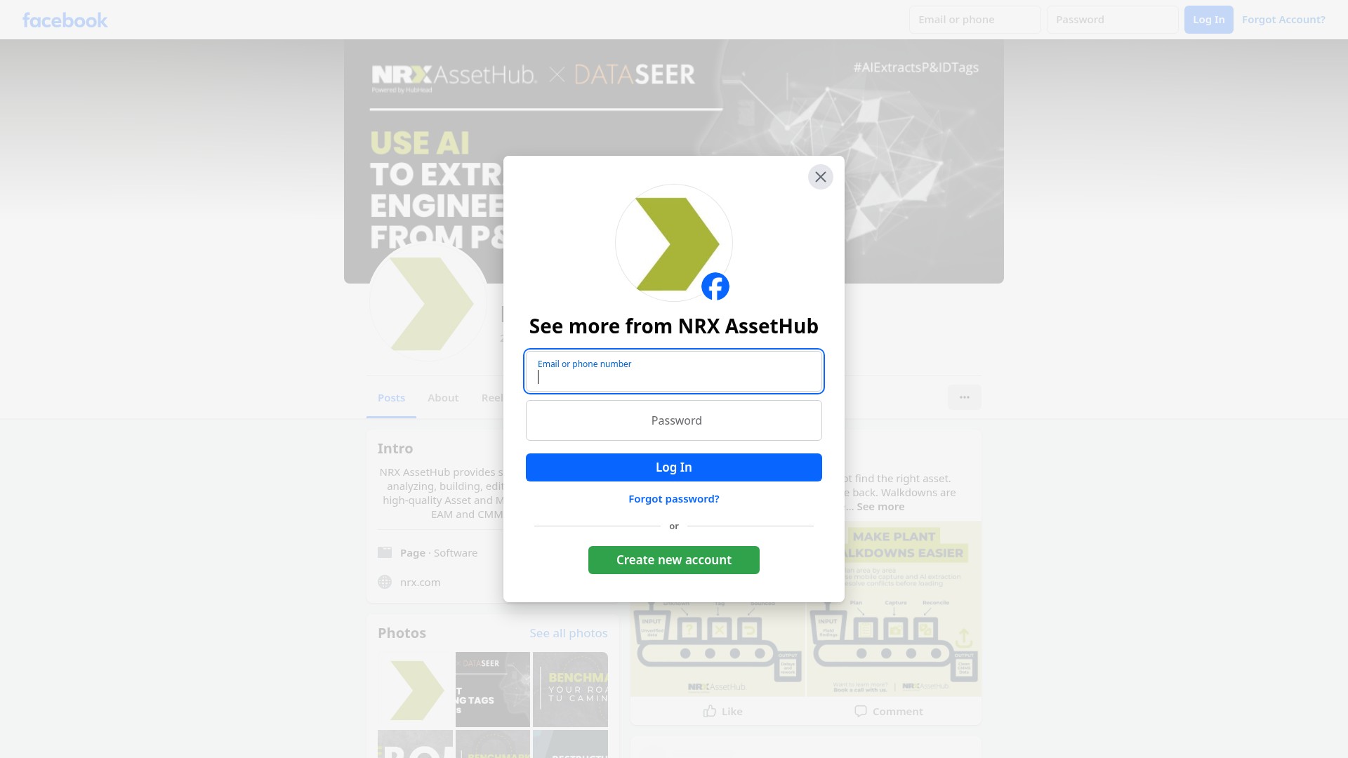 Screenshot of nrx.com