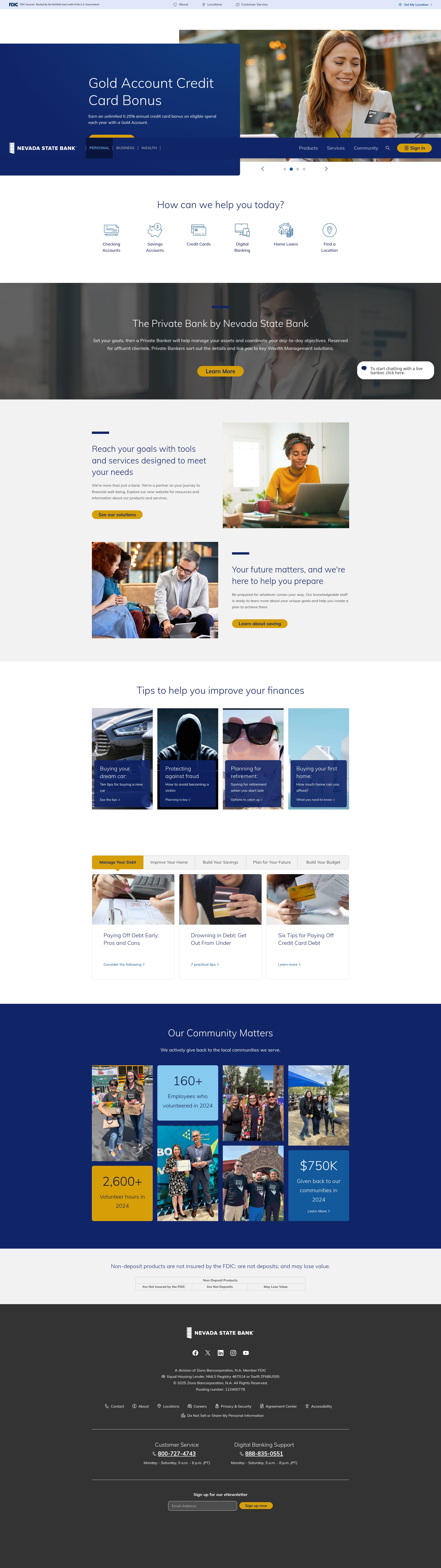 Screenshot of nsbank.com