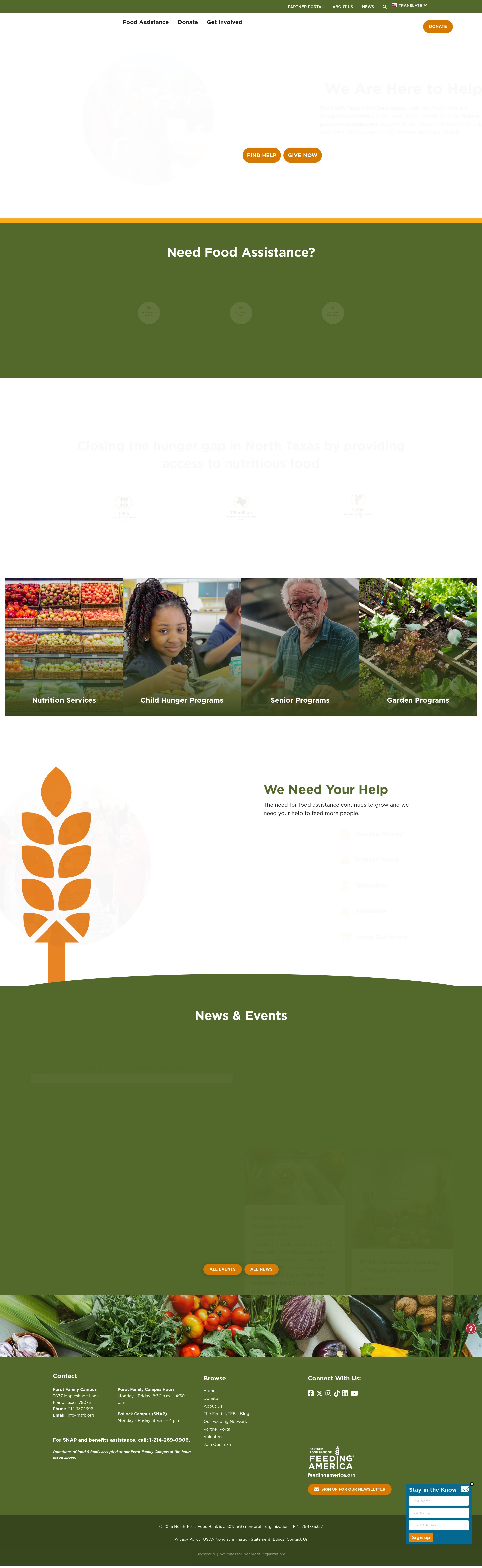 Screenshot of ntfb.org