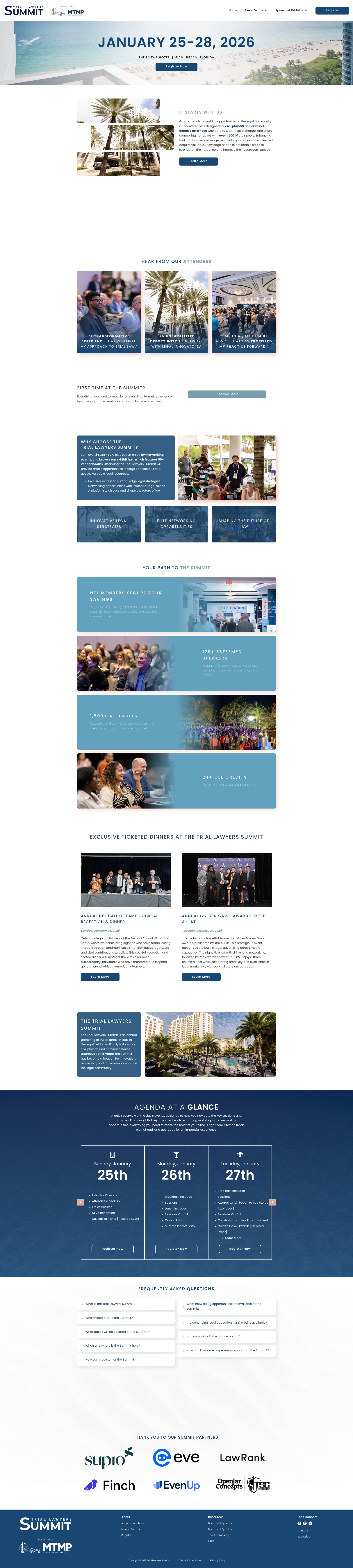 Screenshot of ntlsummit.com