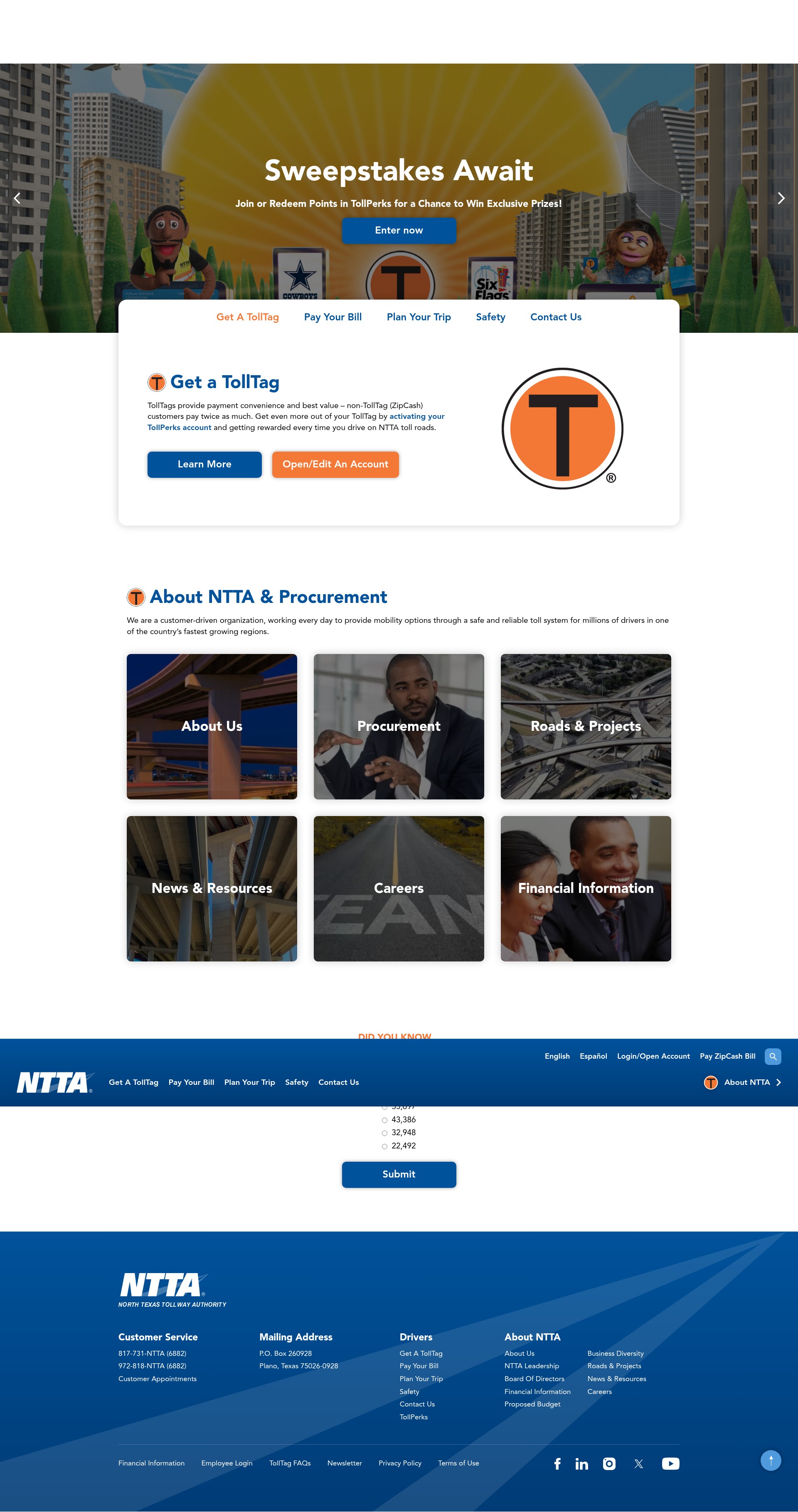 Screenshot of ntta.org