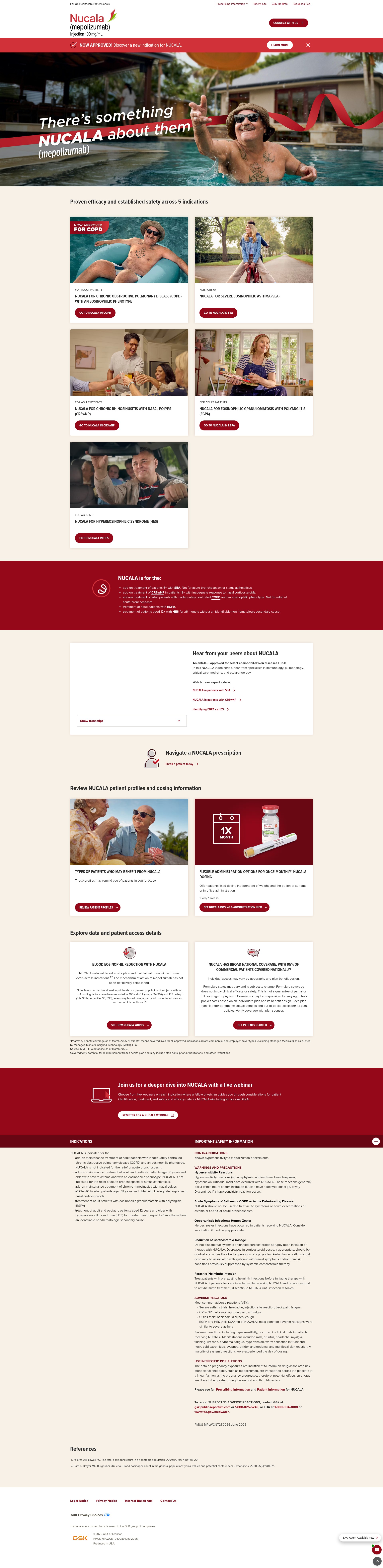 Screenshot of nucalahcp.com