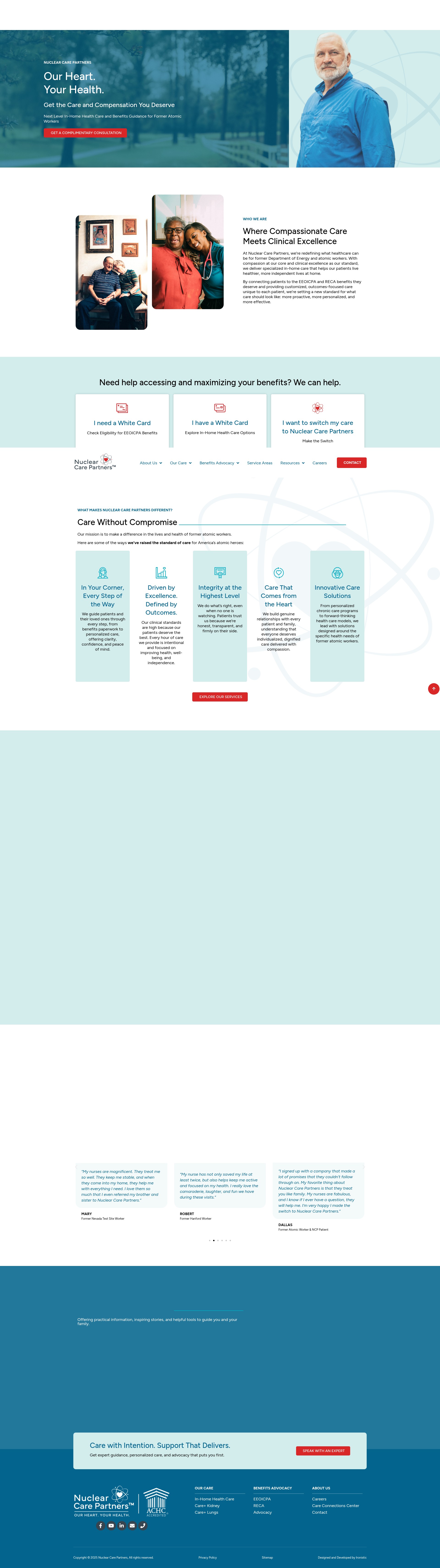 Screenshot of nuclearcarepartners.com