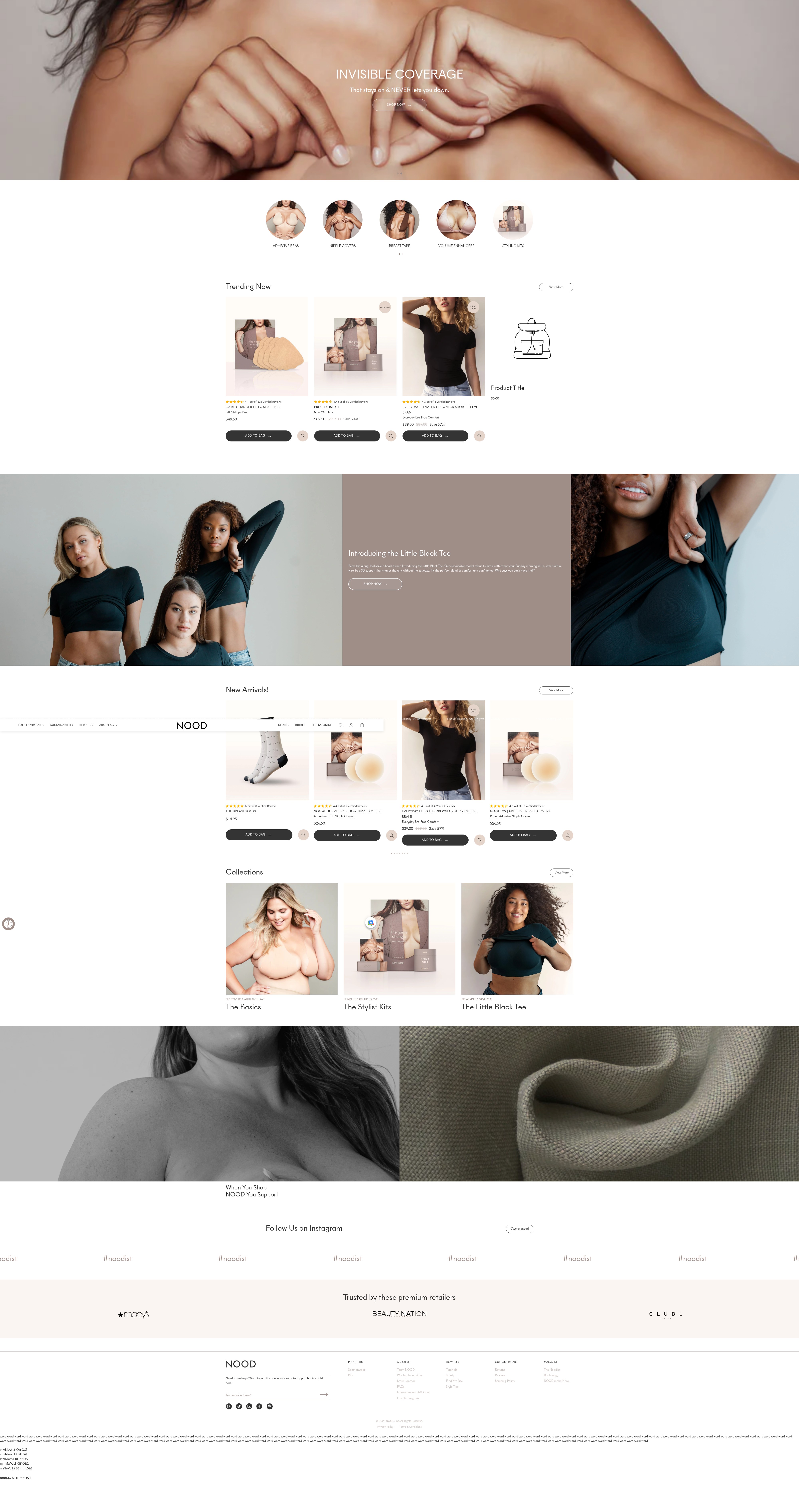 Screenshot of nudwear-us.myshopify.com