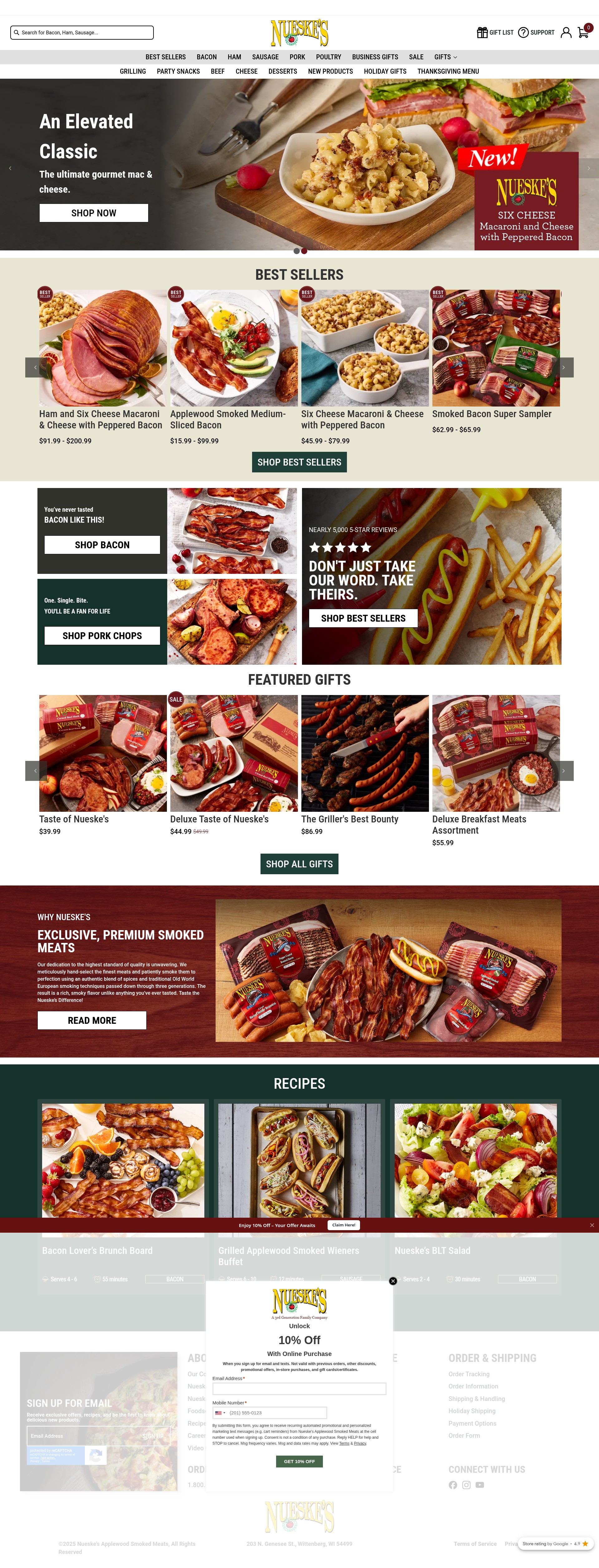 Screenshot of nueskes.com