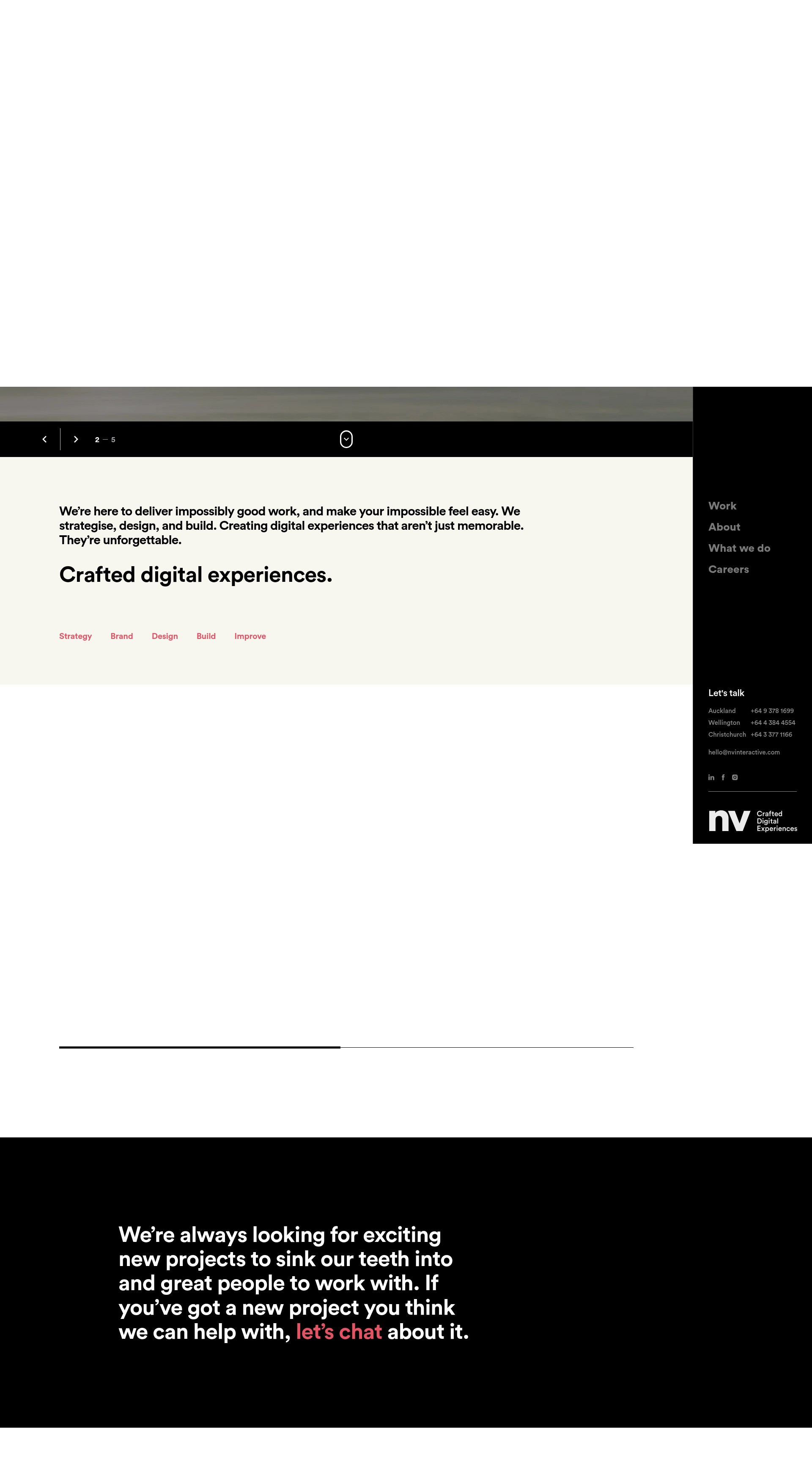 Screenshot of nvinteractive.com