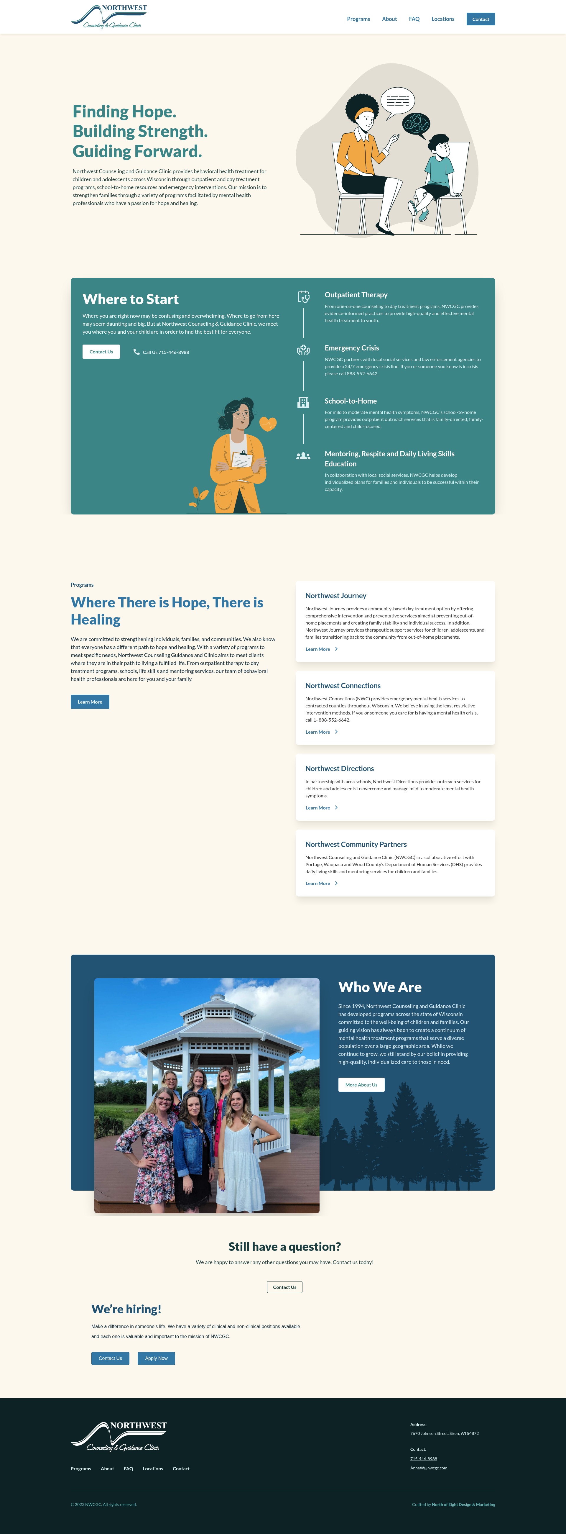 Screenshot of nwcgc.com