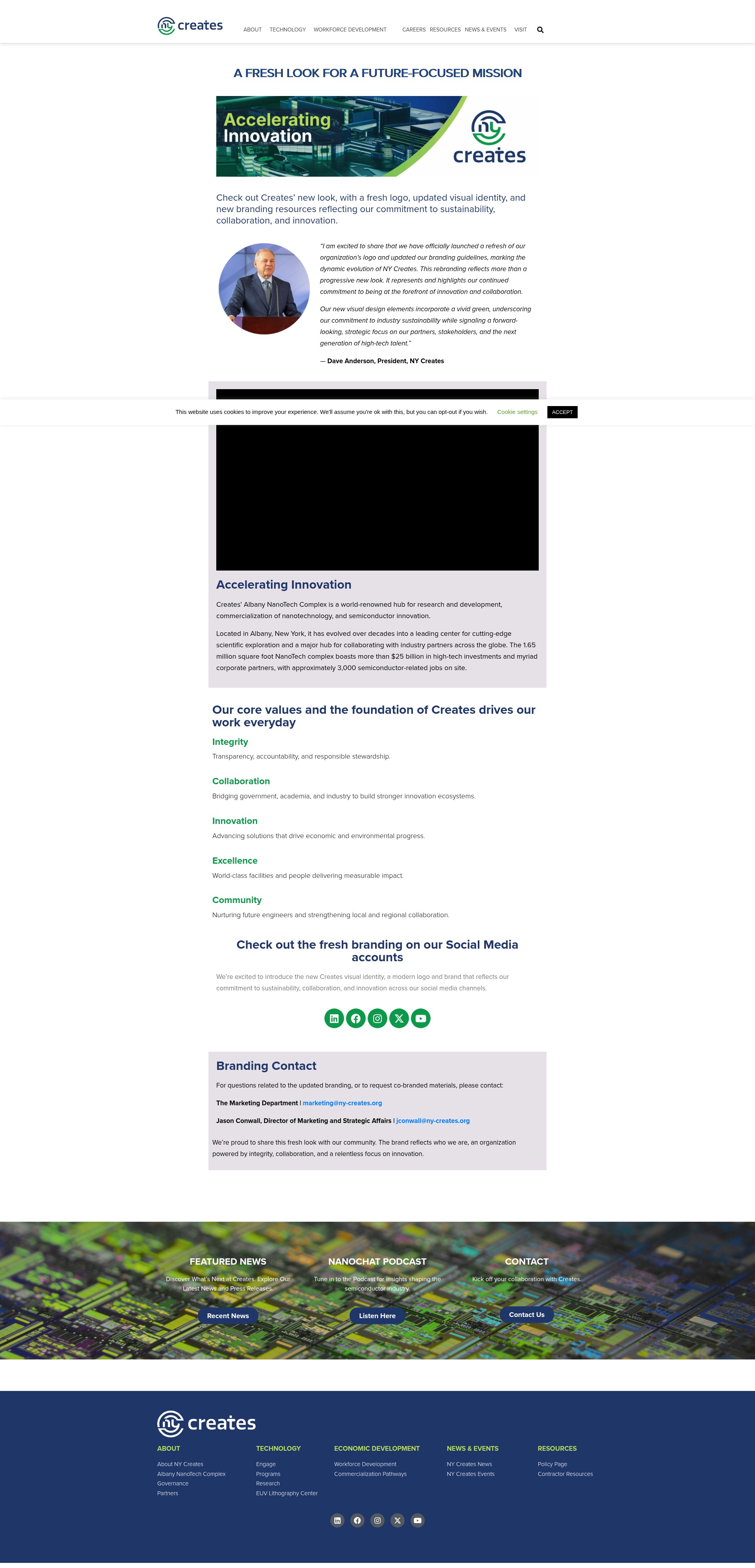 Screenshot of ny-creates.org