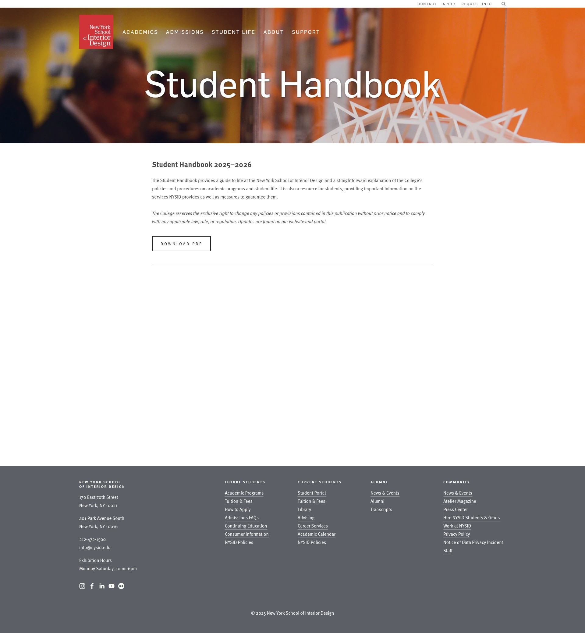 Screenshot of nysid.edu