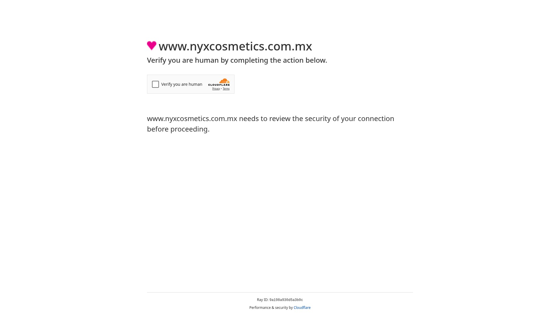Screenshot of nyxcosmetics.com.mx